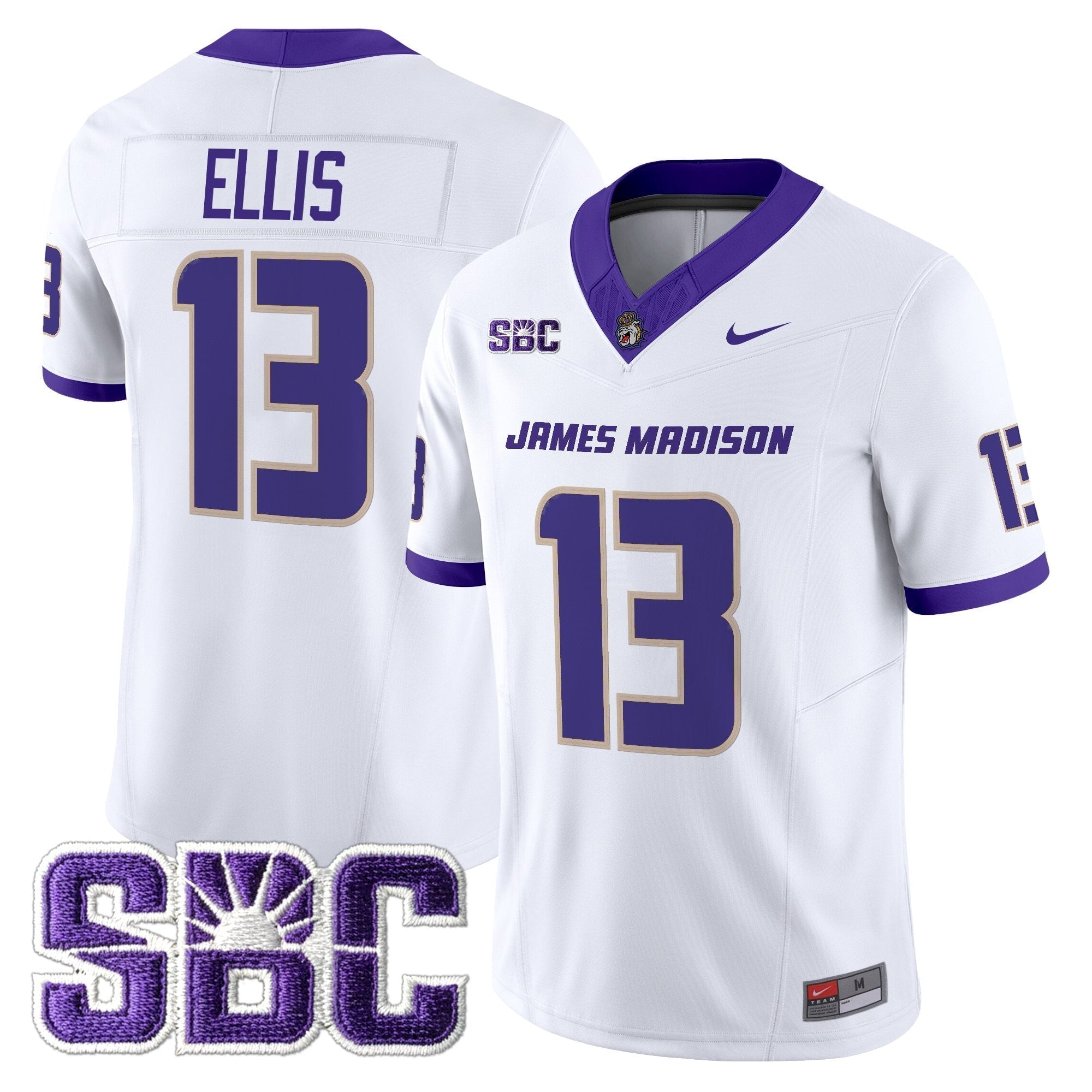 James Madison Dukes 2025 Vapor Limited Jersey - All Stitched