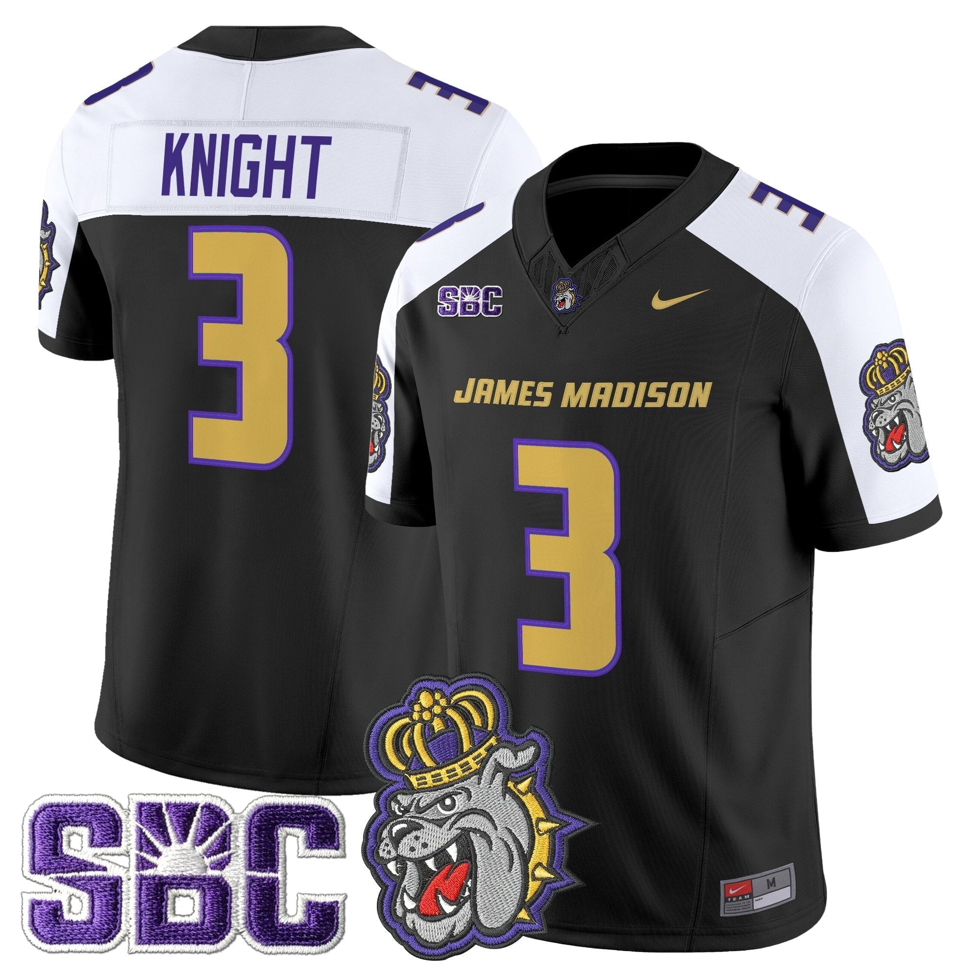 James Madison Dukes 2025 Vapor Limited Jersey - All Stitched