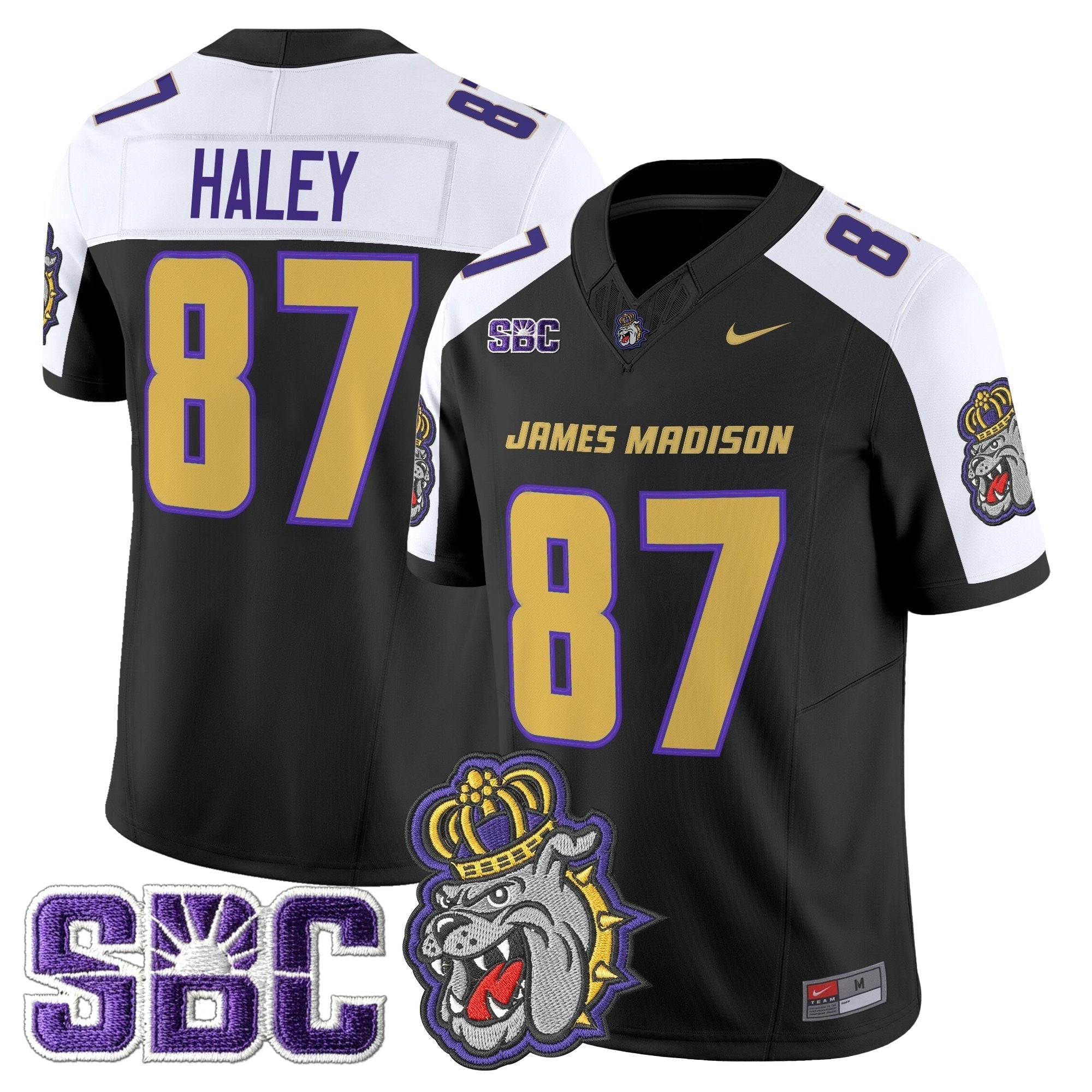 James Madison Dukes 2025 Vapor Limited Jersey - All Stitched