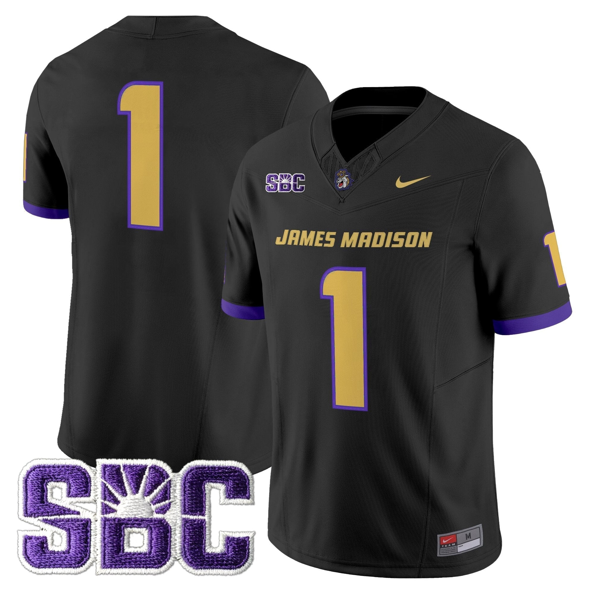 James Madison Dukes 2025 Vapor Limited Jersey - All Stitched