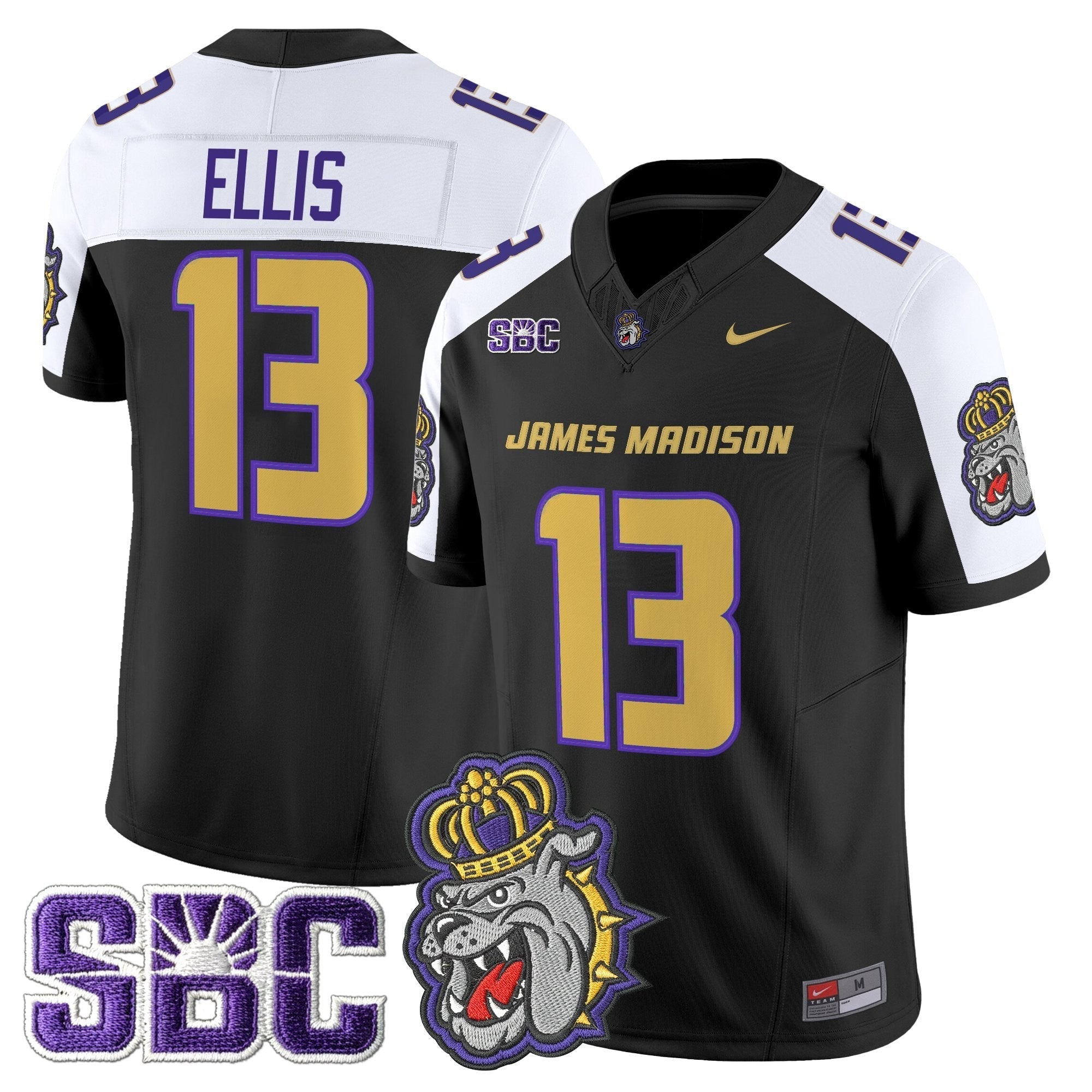 James Madison Dukes 2025 Vapor Limited Jersey - All Stitched