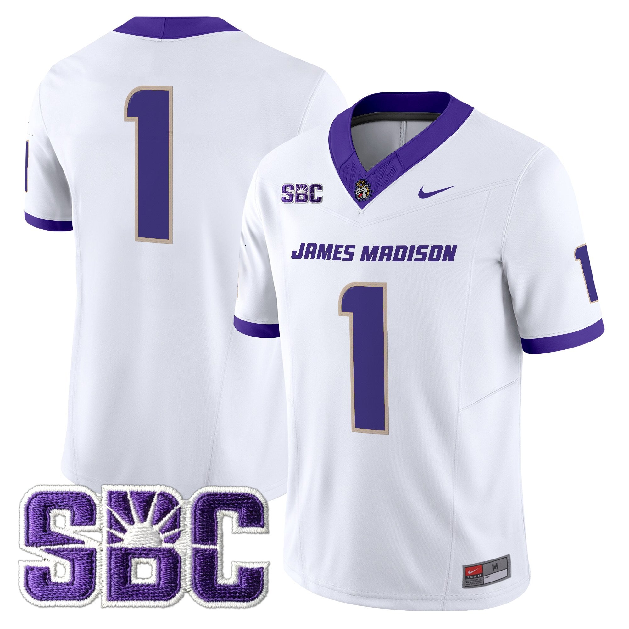 James Madison Dukes 2025 Vapor Limited Jersey - All Stitched