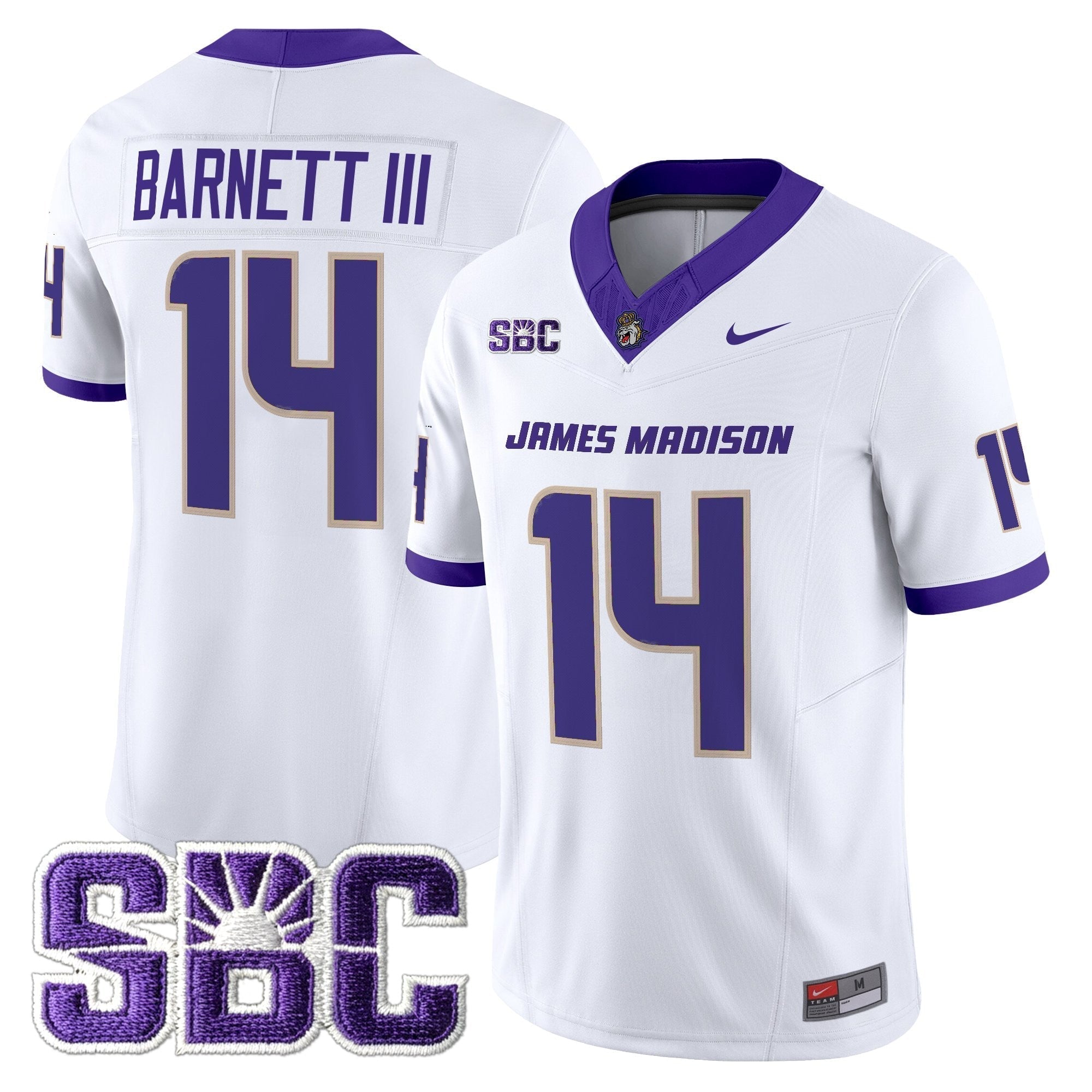 James Madison Dukes 2025 Vapor Limited Jersey - All Stitched