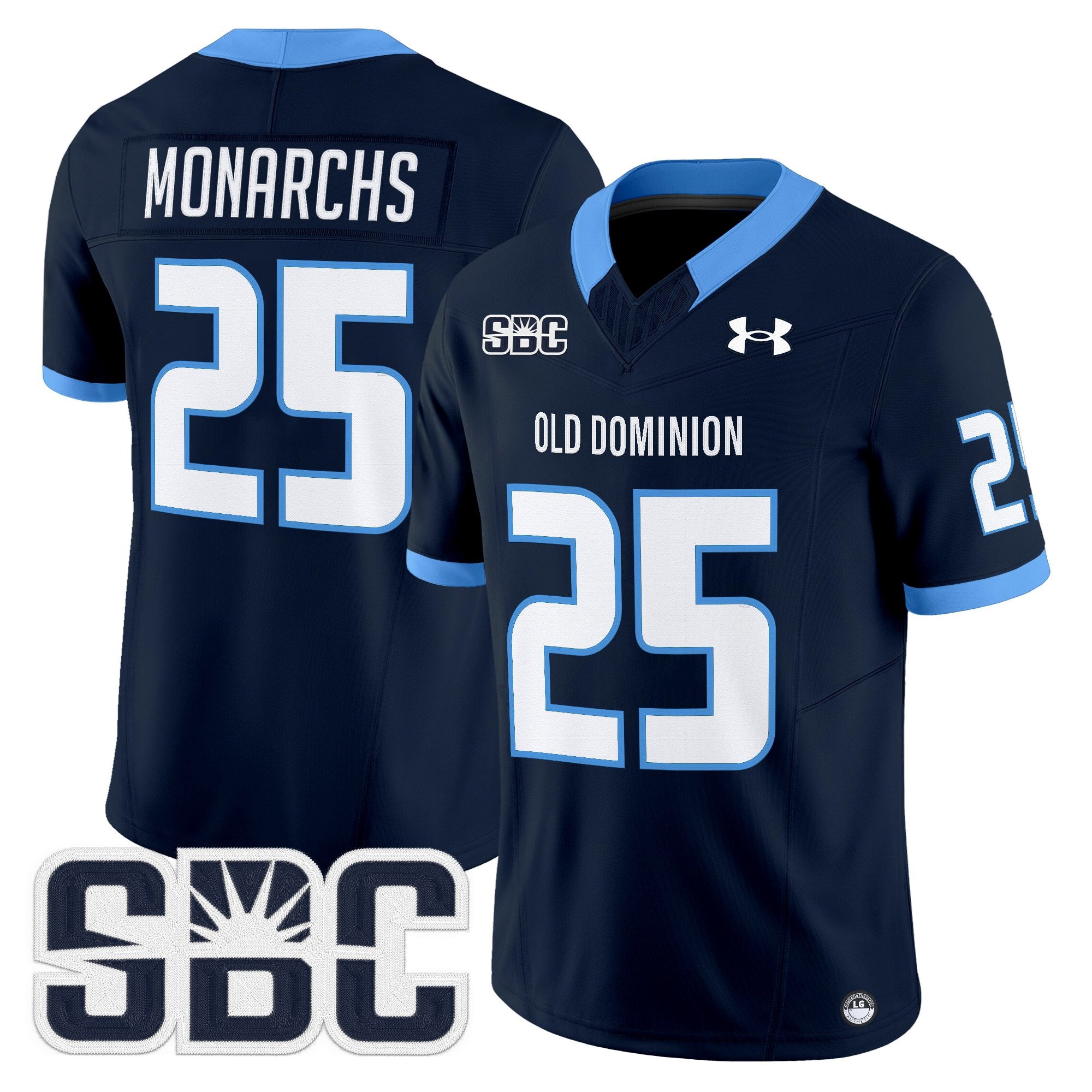 Old Dominion Monarchs 2025 Vapor Limited Jersey - All Stitched