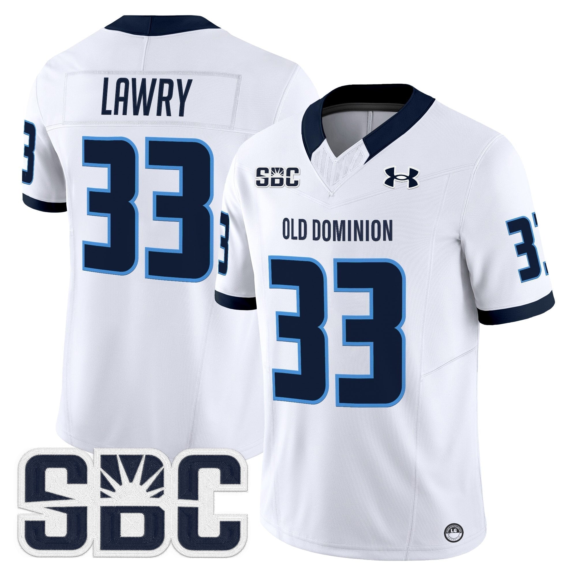 Old Dominion Monarchs 2025 Vapor Limited Jersey - All Stitched