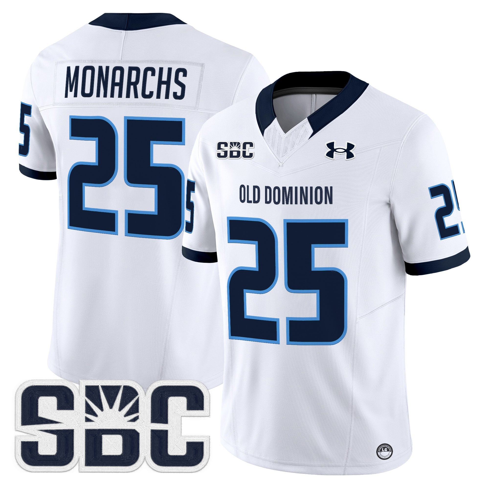 Old Dominion Monarchs 2025 Vapor Limited Jersey - All Stitched