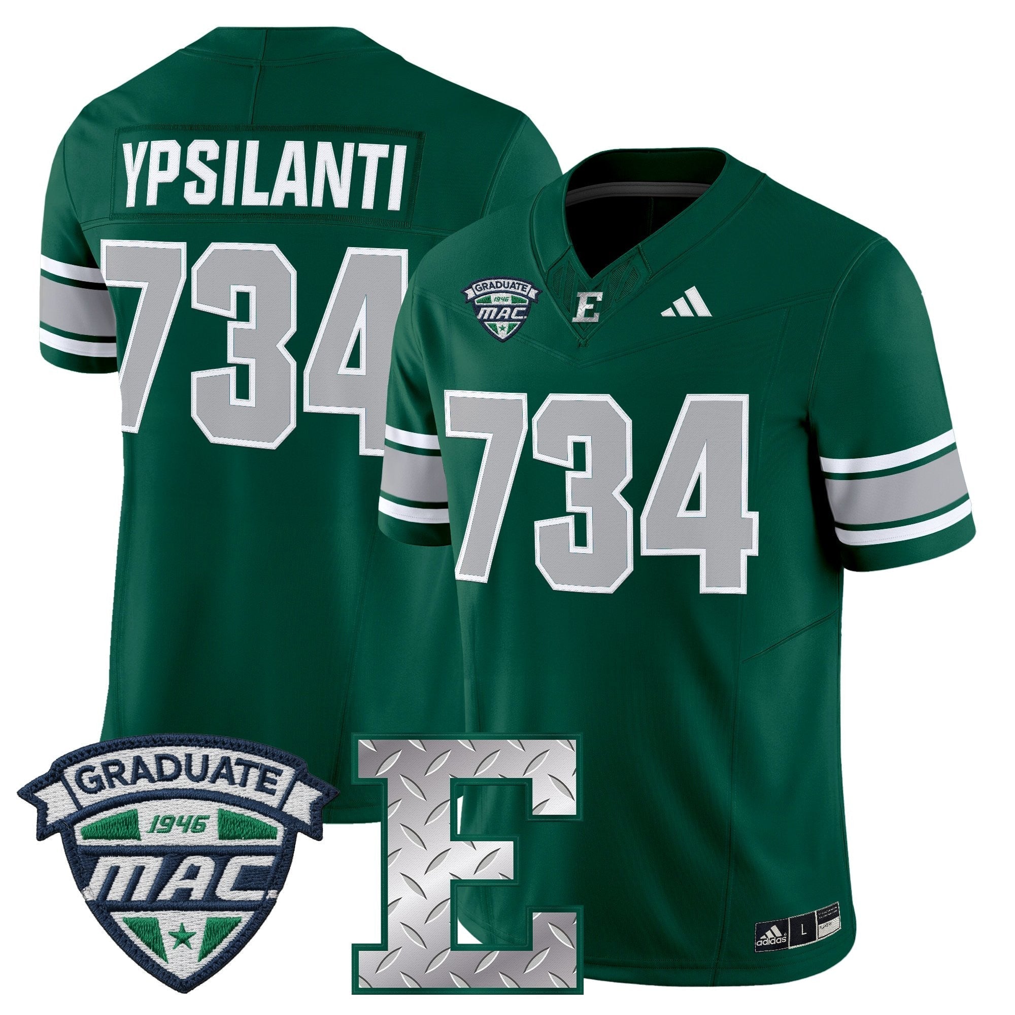 Eastern Michigan Eagles 2025 Vapor Limited Jersey - All Stitched