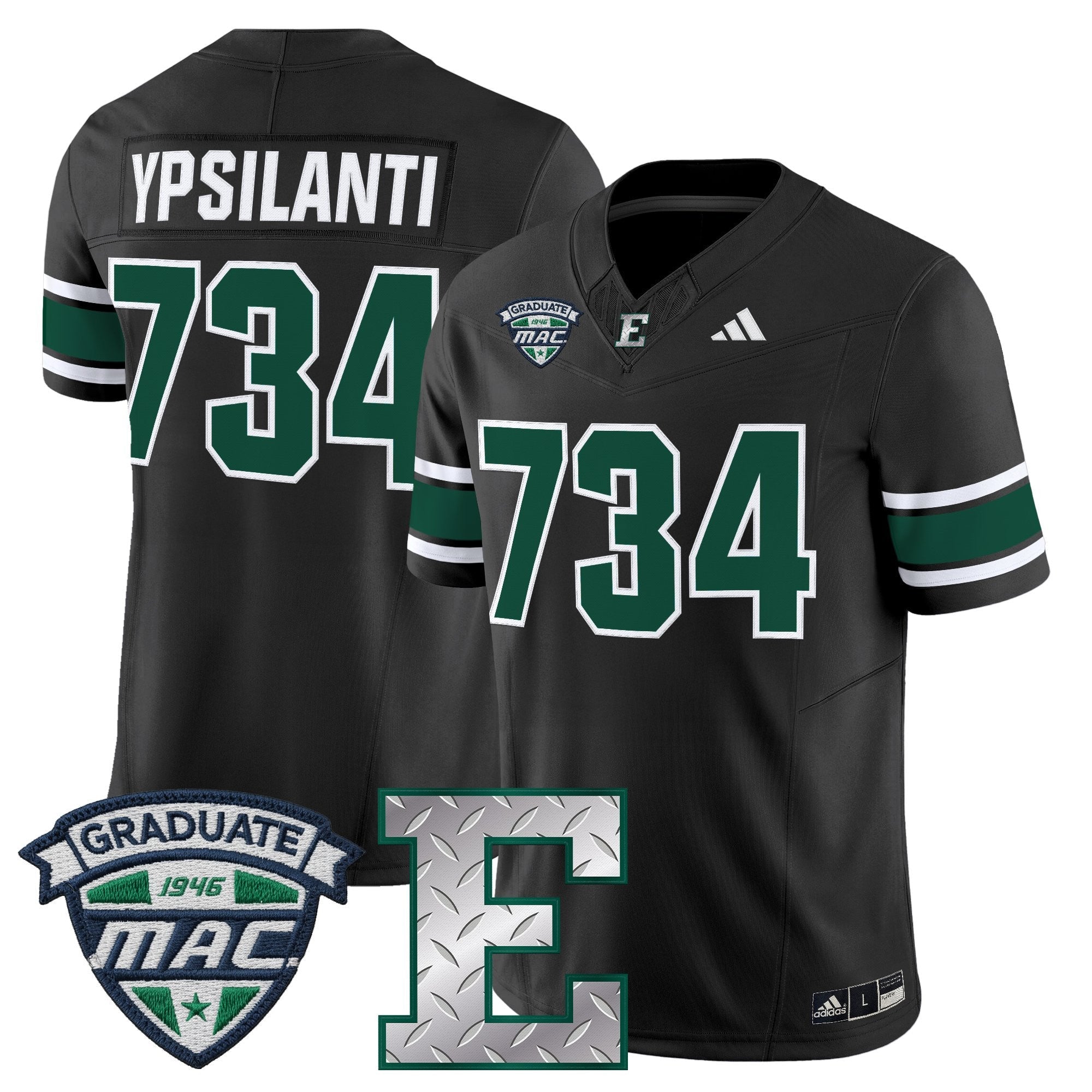 Eastern Michigan Eagles 2025 Vapor Limited Jersey - All Stitched