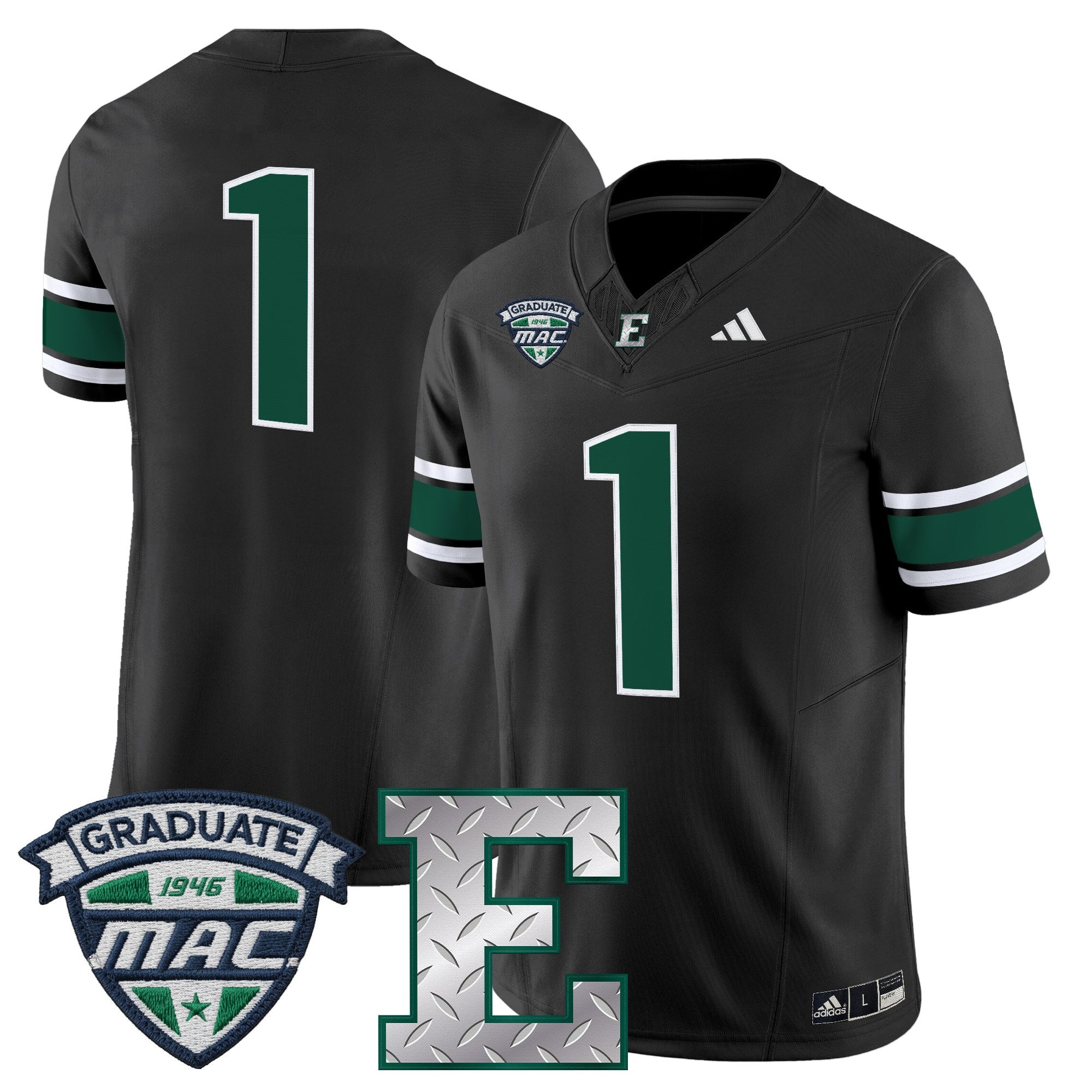 Eastern Michigan Eagles 2025 Vapor Limited Jersey - All Stitched