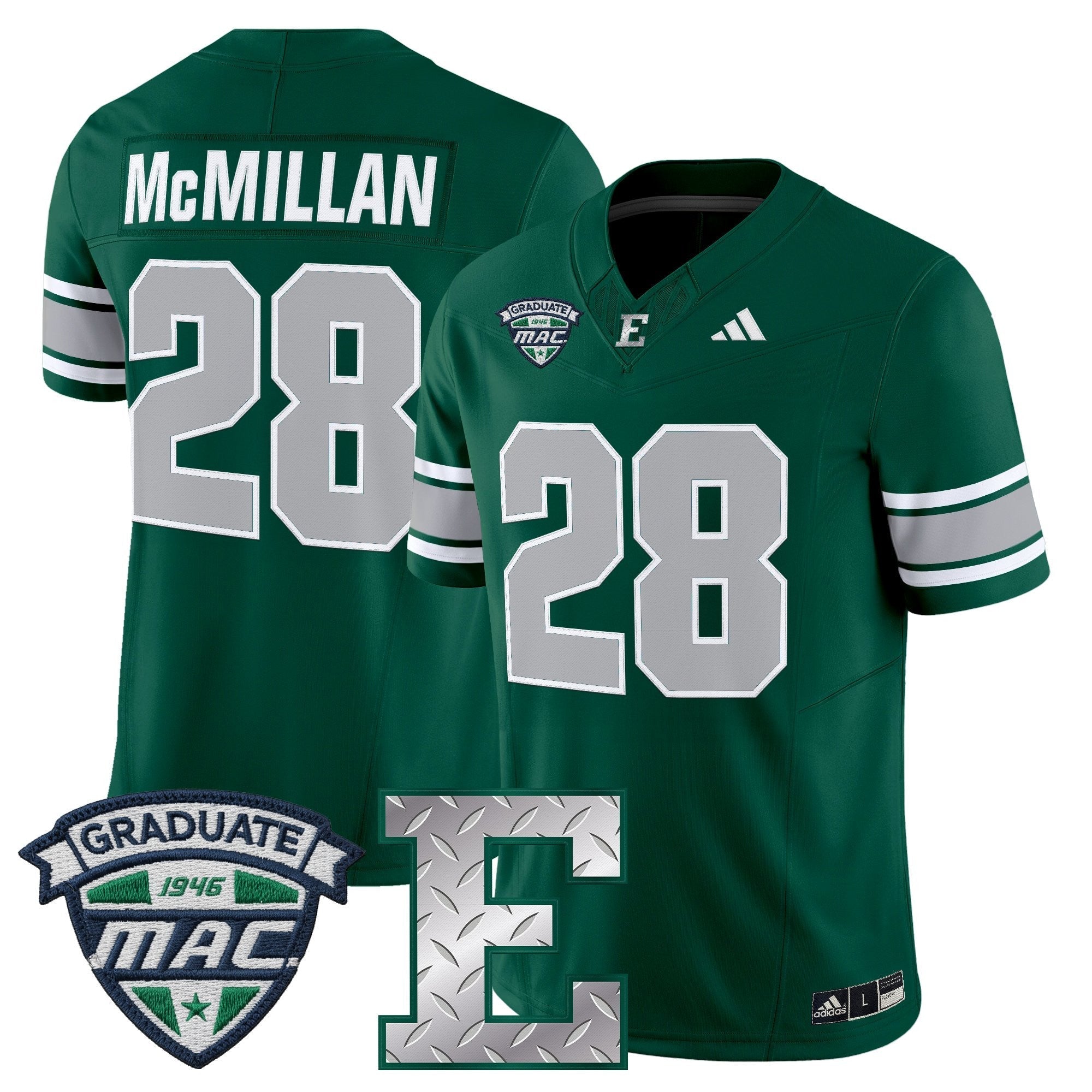 Eastern Michigan Eagles 2025 Vapor Limited Jersey - All Stitched