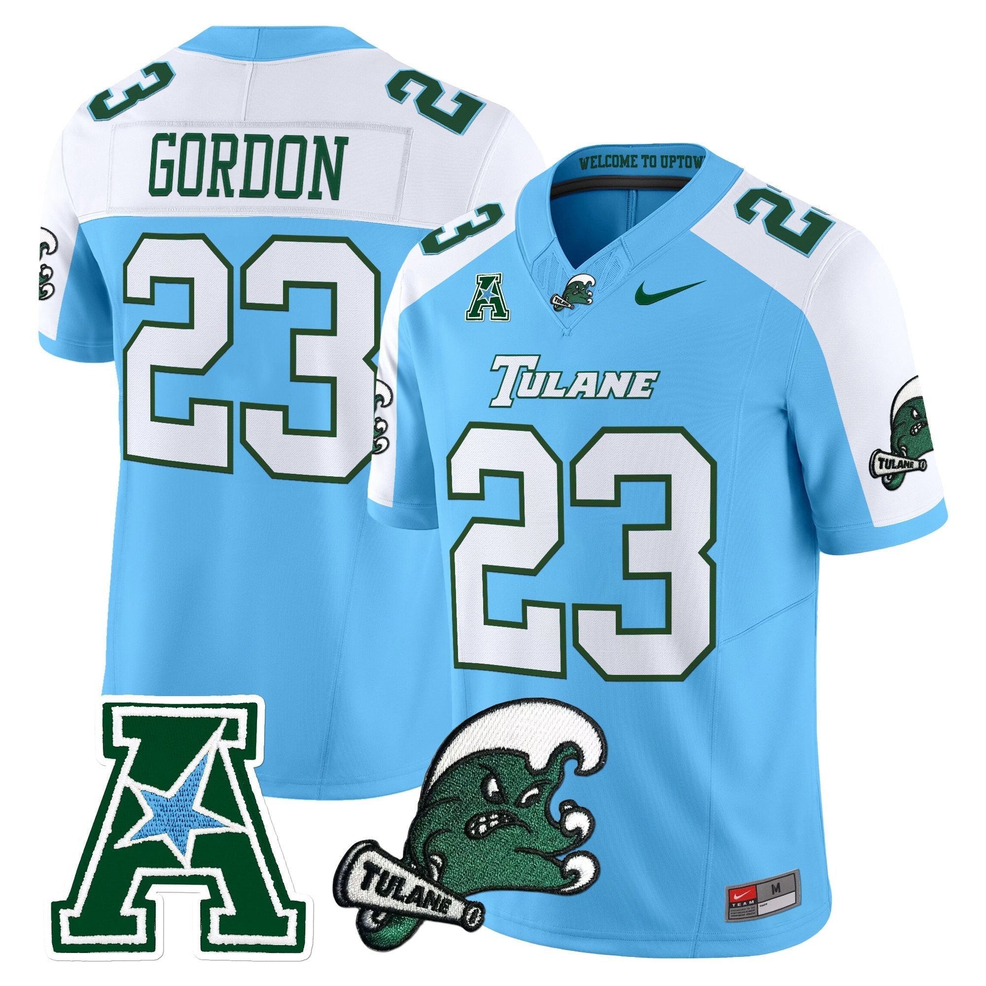 Tulane Green Wave 2025 Vapor Limited Jersey - All Stitched