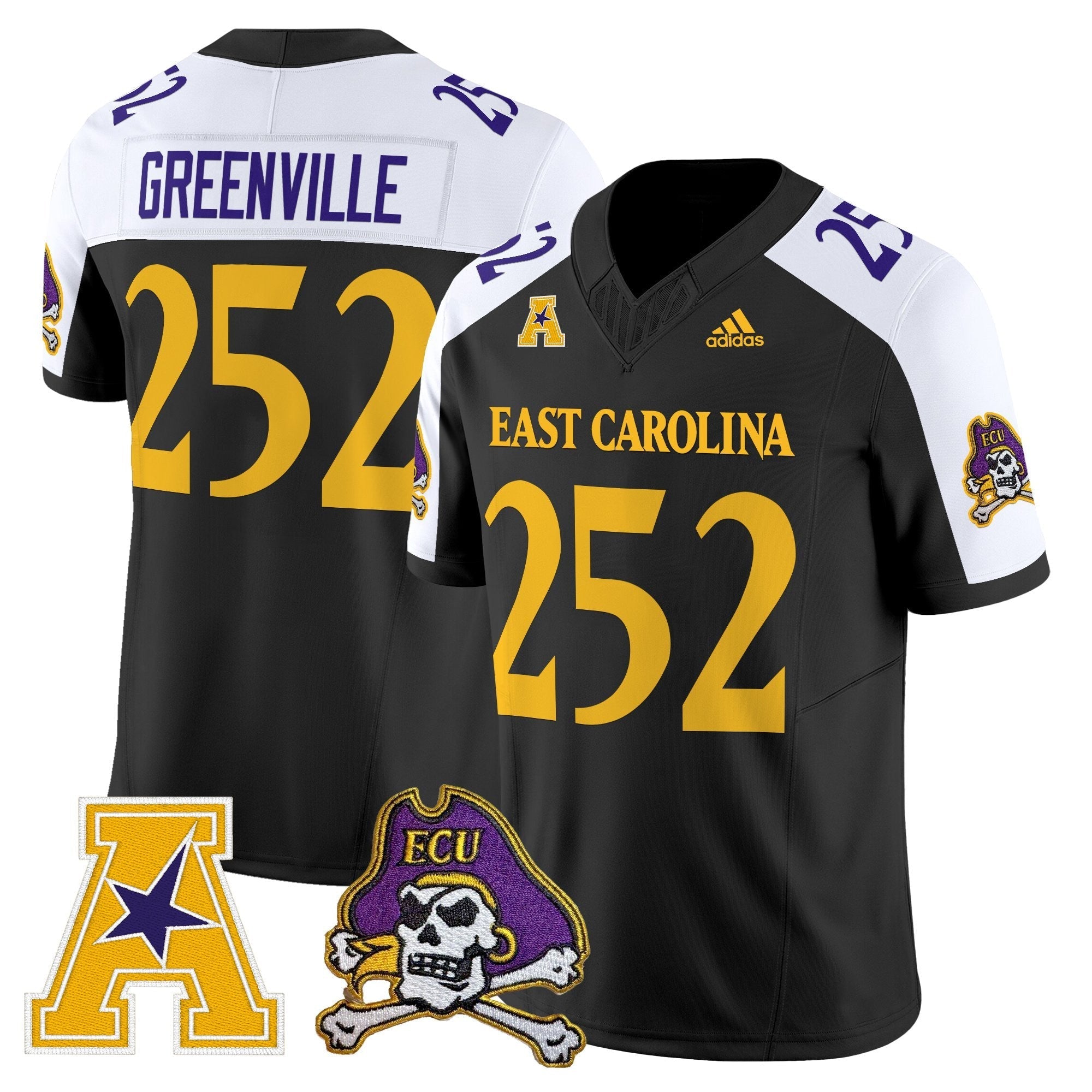 East Carolina Pirates 2025 Vapor Limited Jersey - All Stitched
