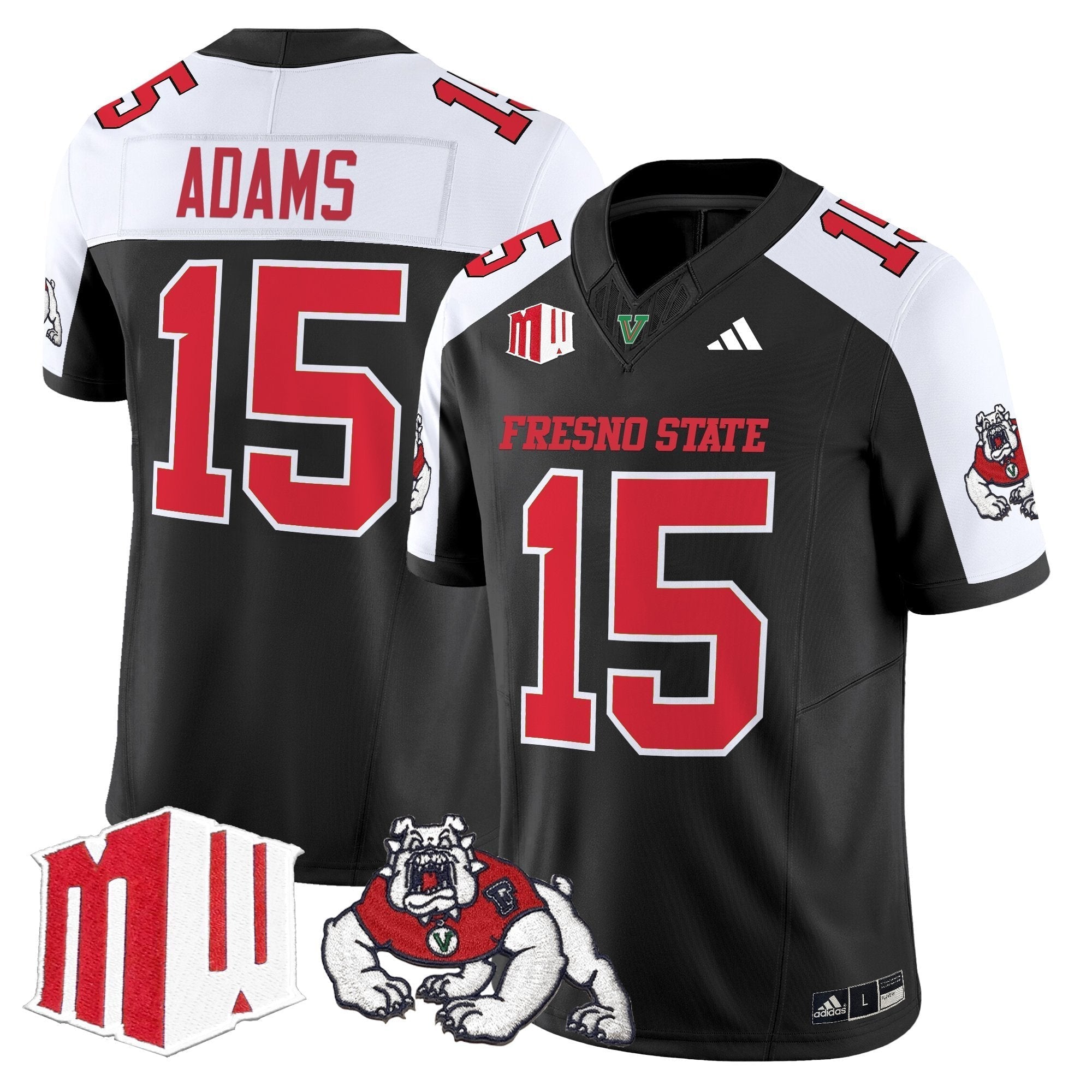 Fresno State Bulldogs 2025 Vapor Limited Jersey - All Stitched