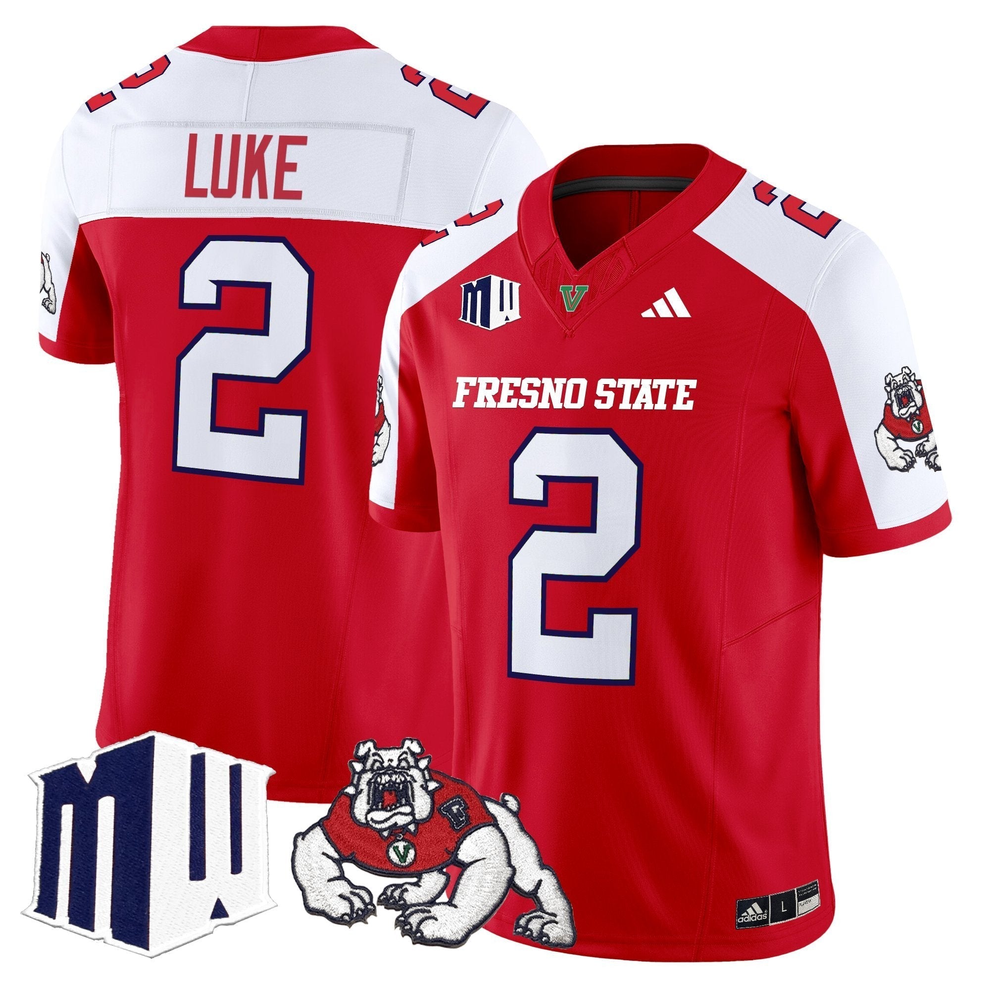 Fresno State Bulldogs 2025 Vapor Limited Jersey - All Stitched