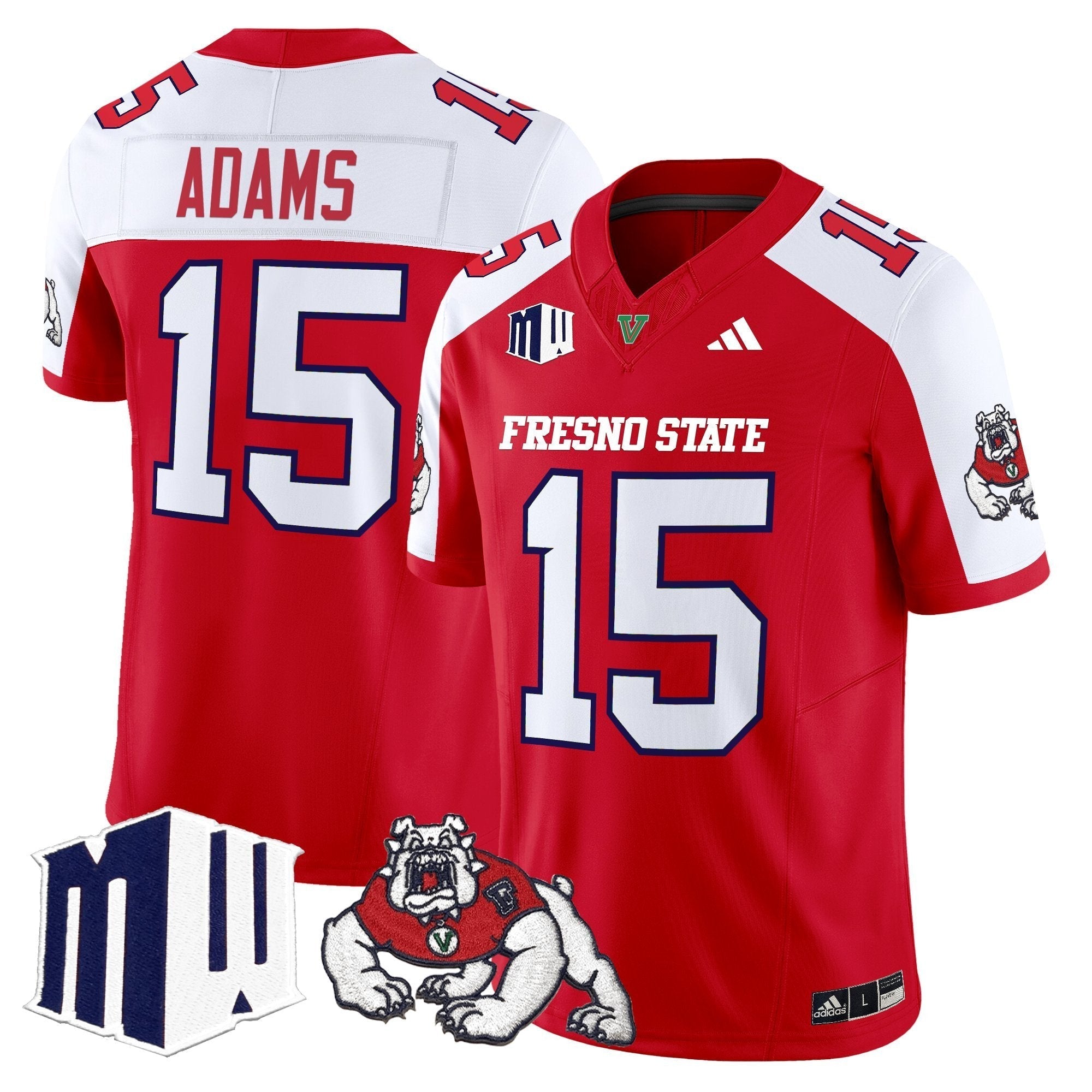 Fresno State Bulldogs 2025 Vapor Limited Jersey - All Stitched