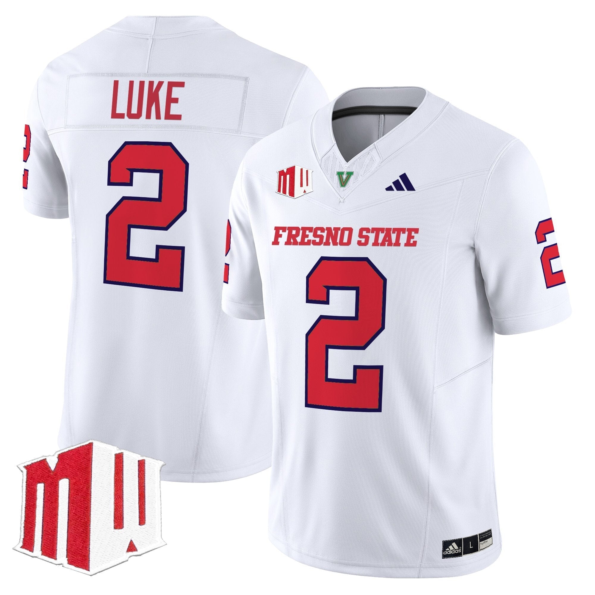 Fresno State Bulldogs 2025 Vapor Limited Jersey - All Stitched
