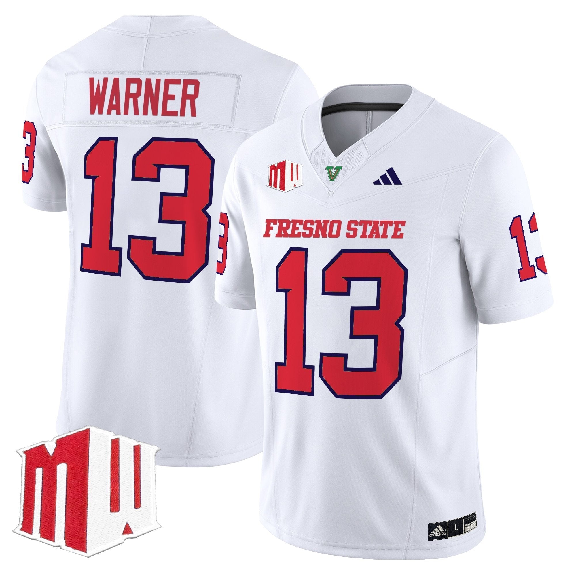 Fresno State Bulldogs 2025 Vapor Limited Jersey - All Stitched