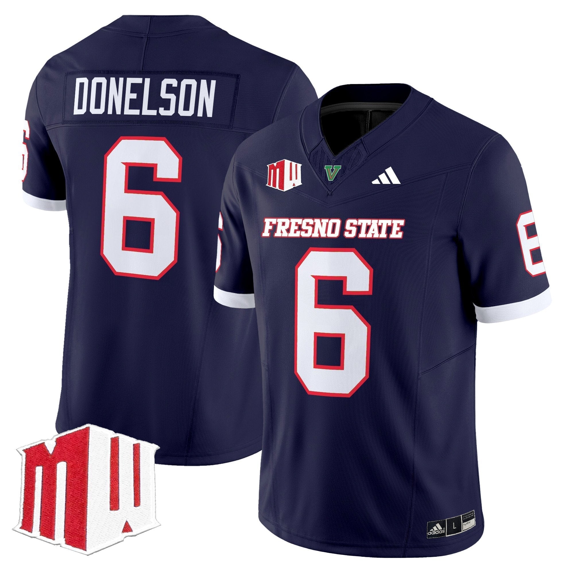 Fresno State Bulldogs 2025 Vapor Limited Jersey - All Stitched
