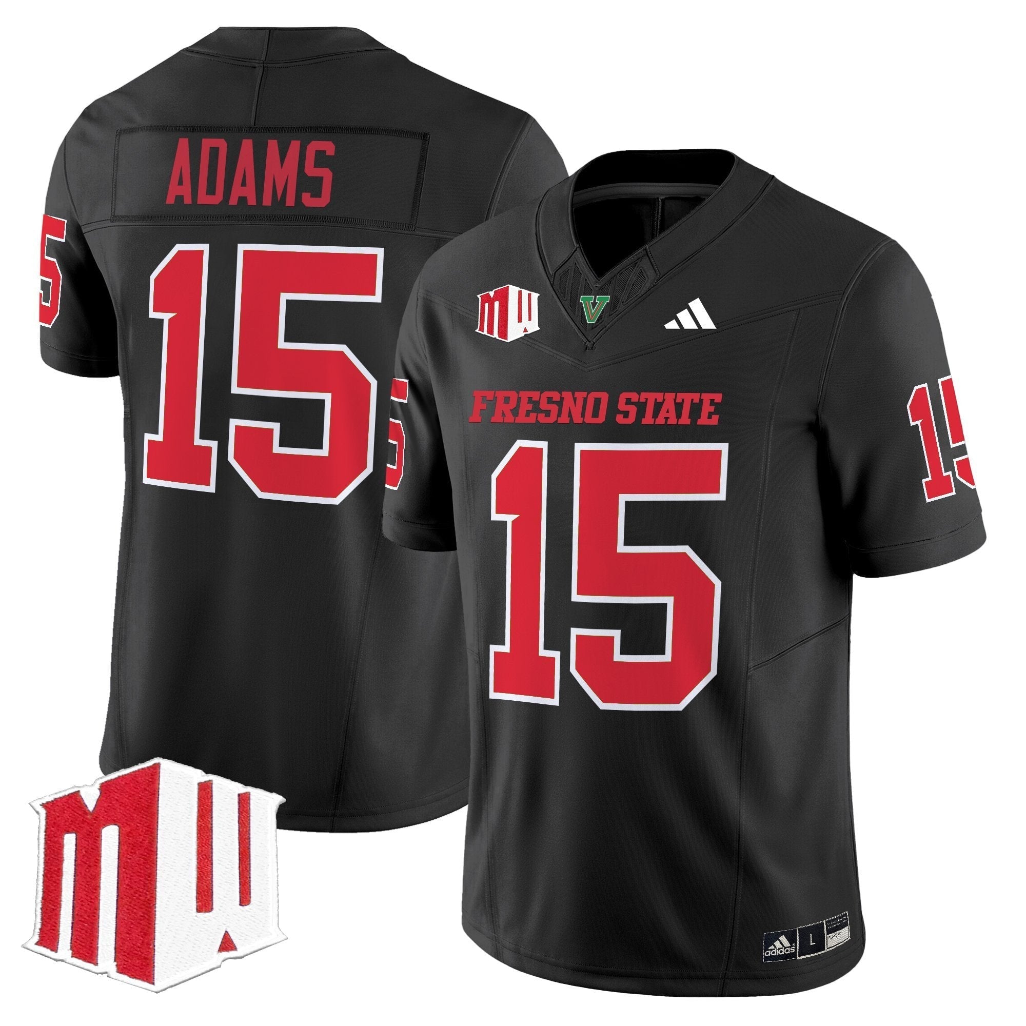 Fresno State Bulldogs 2025 Vapor Limited Jersey - All Stitched