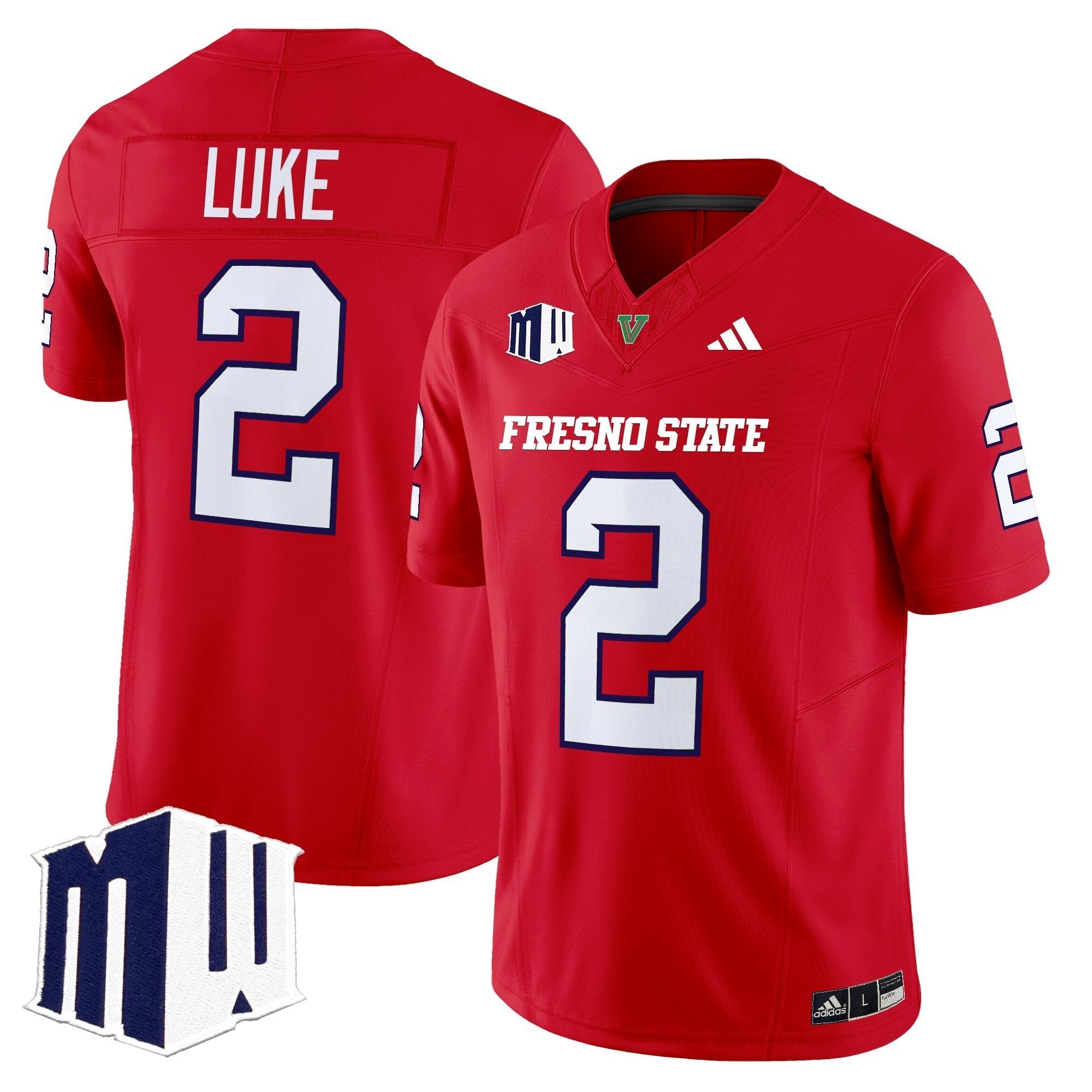 Fresno State Bulldogs 2025 Vapor Limited Jersey - All Stitched