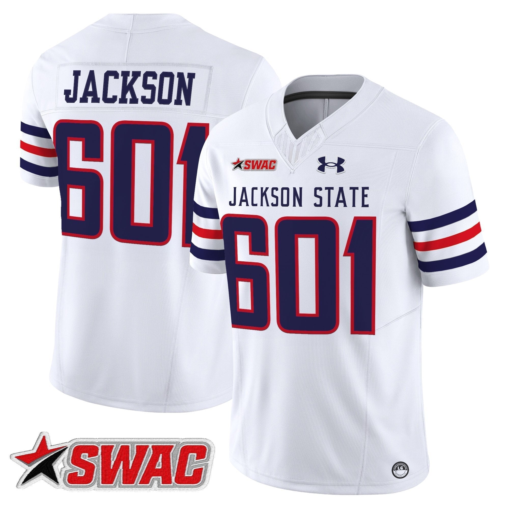 Jackson State Tigers 2025 Vapor Limited Jersey - All Stitched