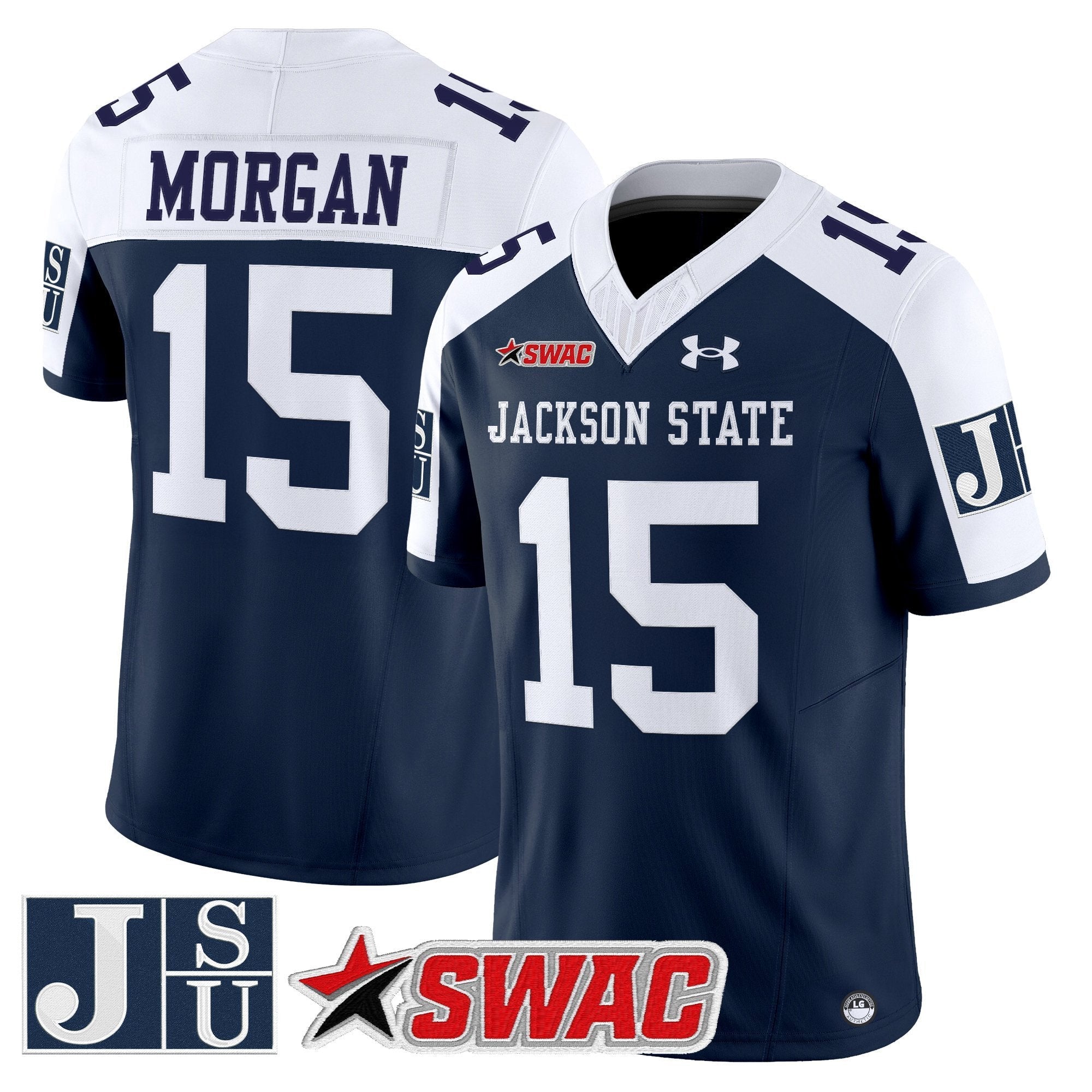 Jackson State Tigers 2025 Vapor Limited Jersey - All Stitched