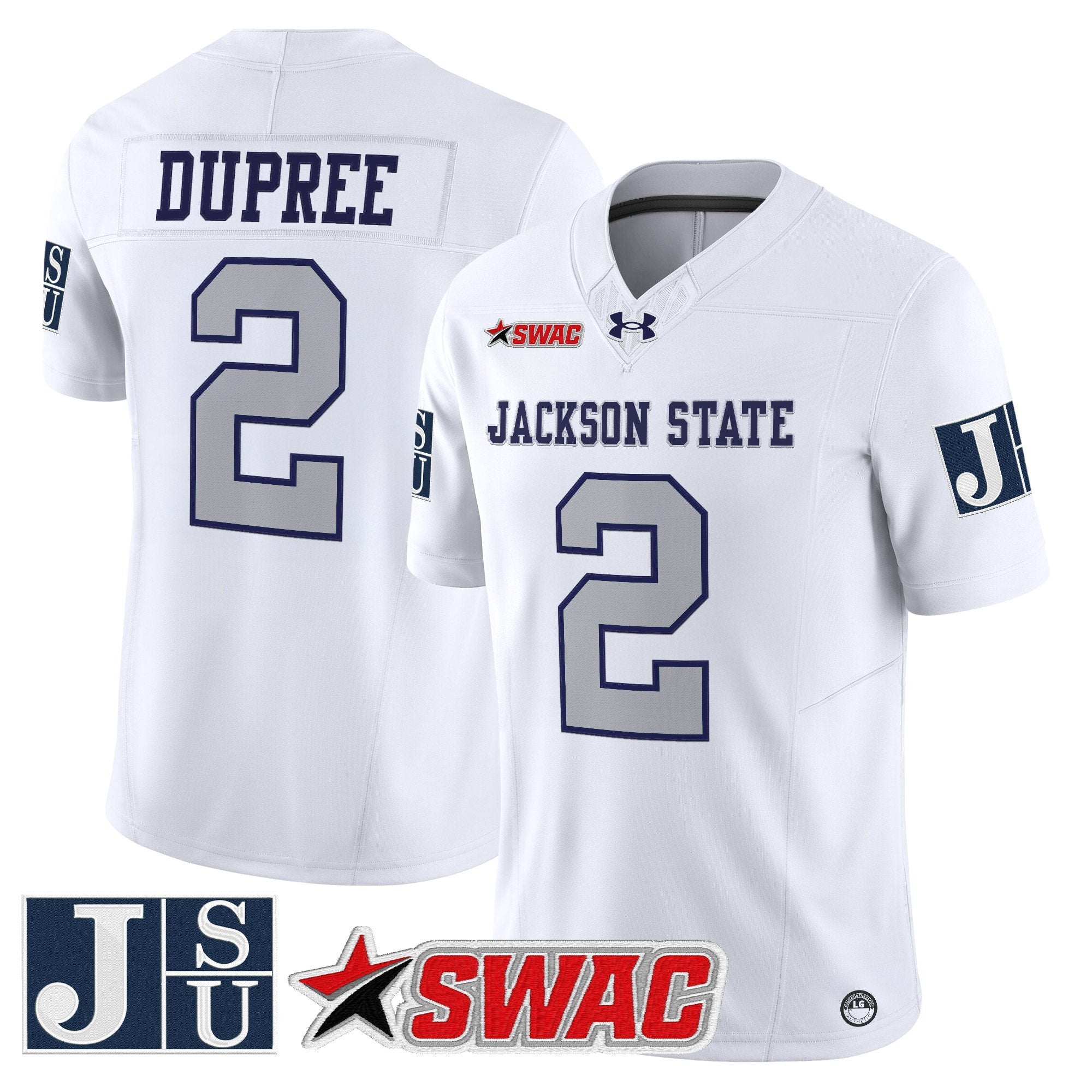 Jackson State Tigers 2025 Vapor Limited Jersey - All Stitched