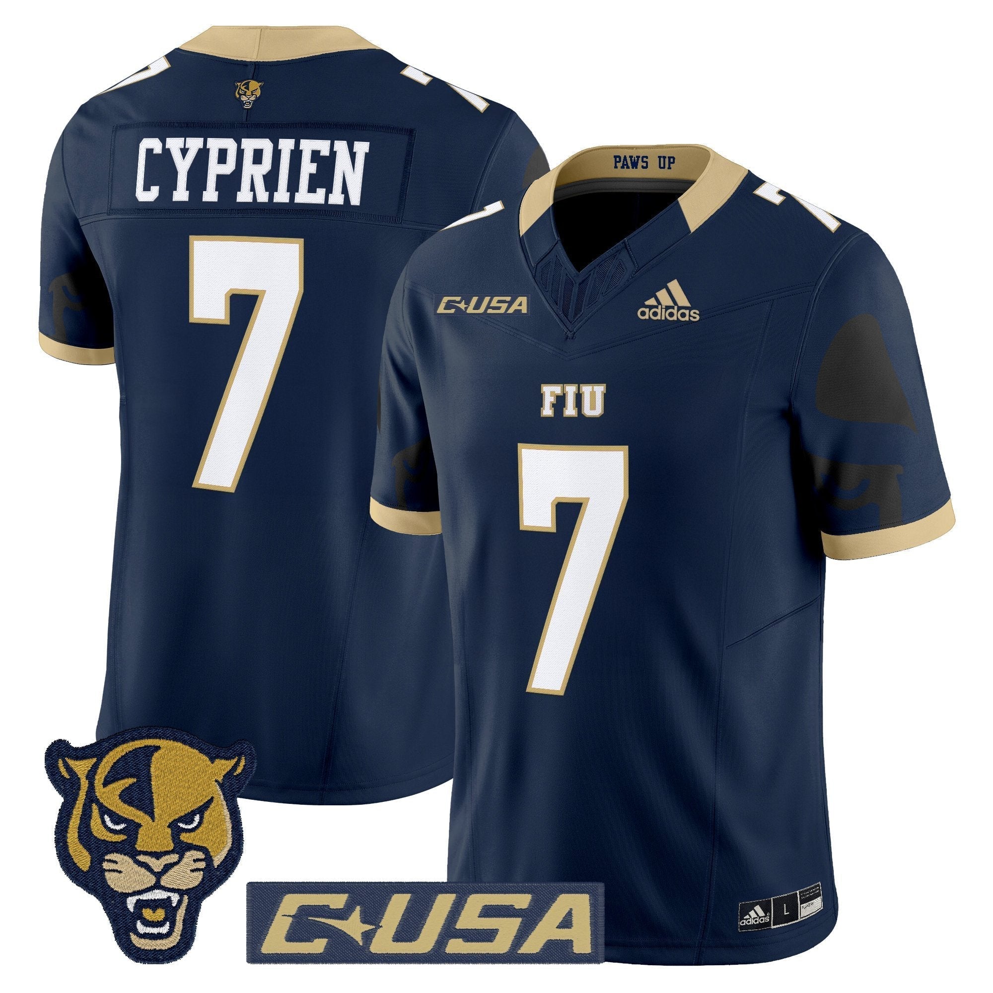 Florida International Panthers 2025 Vapor Limited Jersey - All Stitched