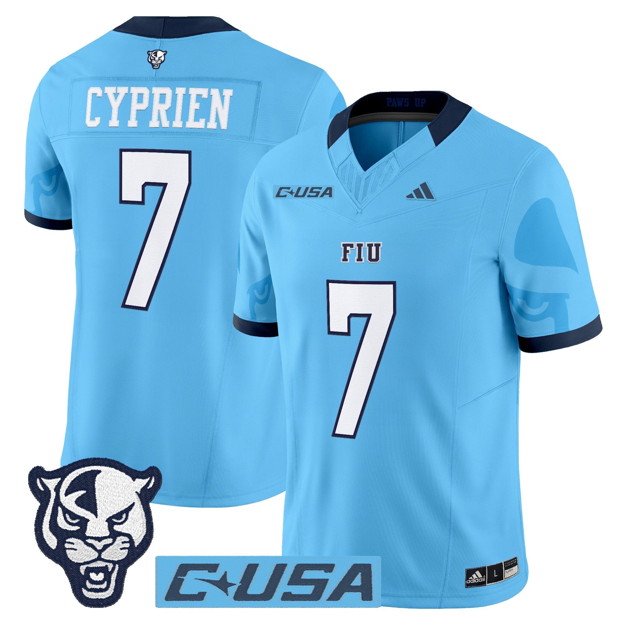Florida International Panthers 2025 Vapor Limited Jersey - All Stitched