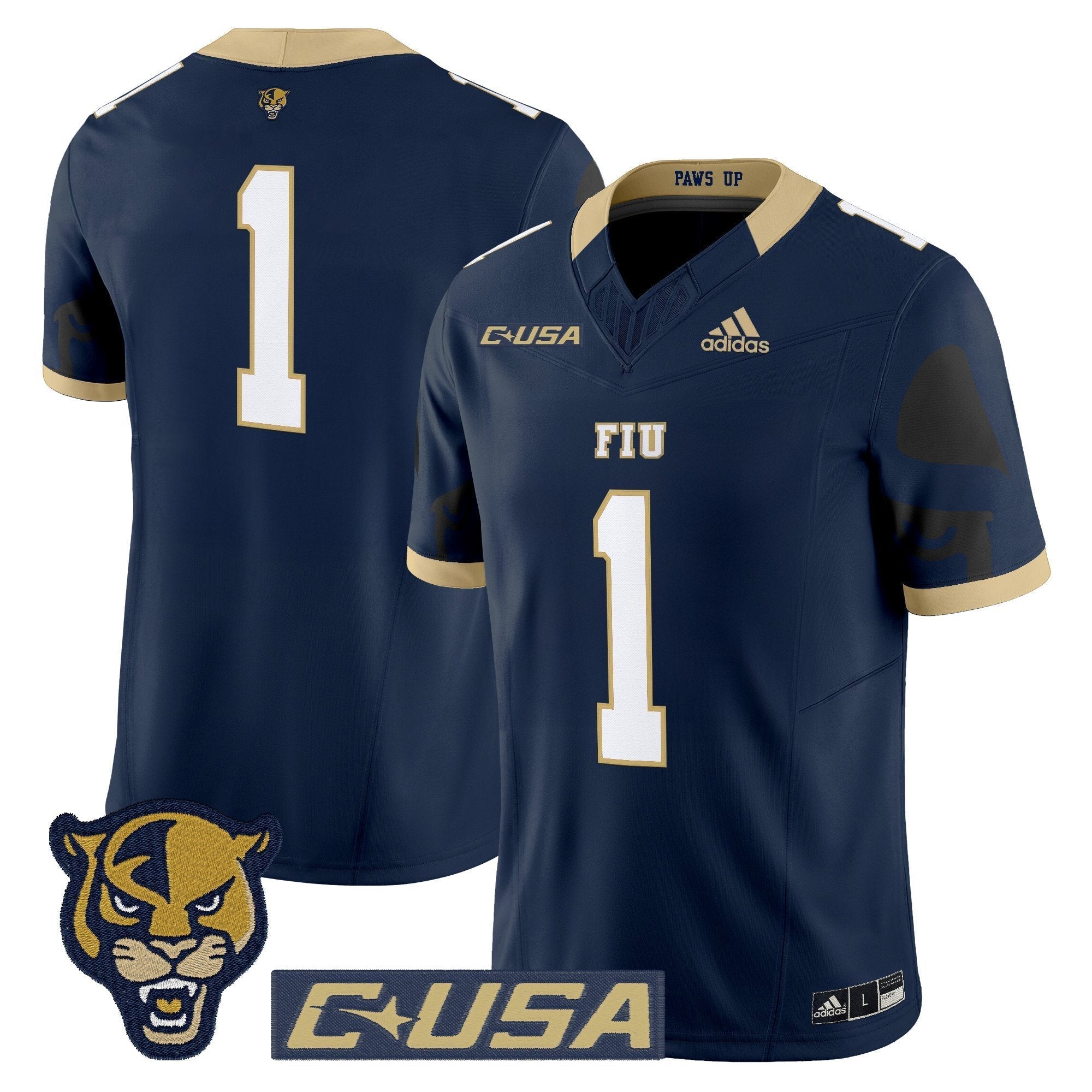 Florida International Panthers 2025 Vapor Limited Jersey - All Stitched