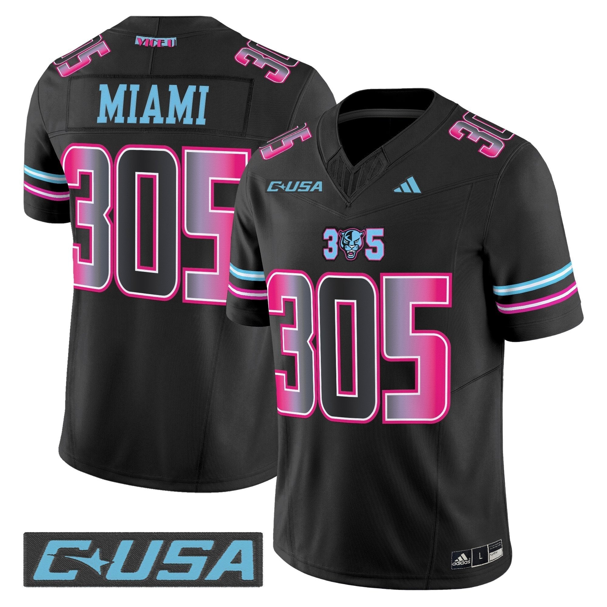 Florida International Panthers 2025 Vapor Limited Jersey - All Stitched