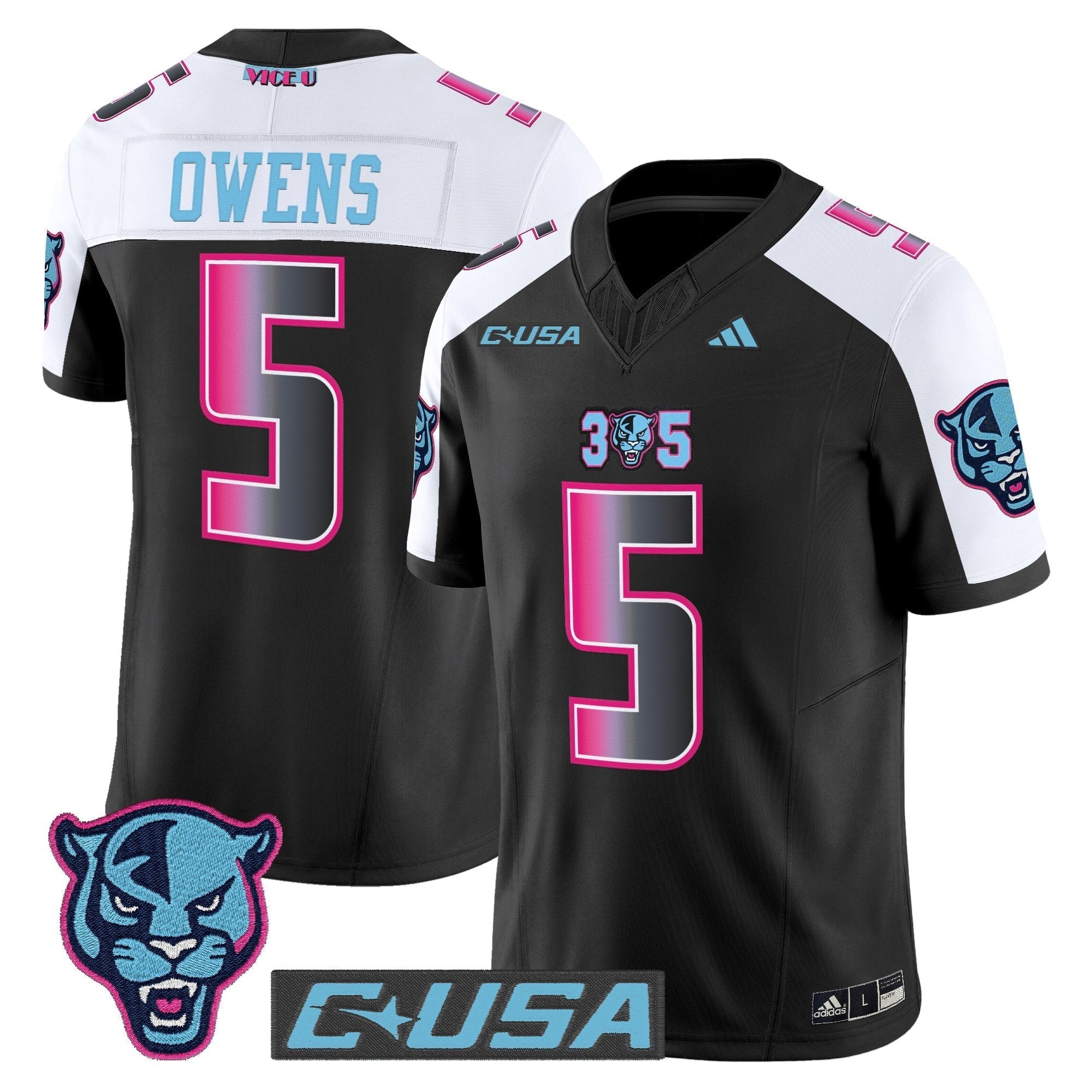 Florida International Panthers 2025 Vapor Limited Jersey - All Stitched