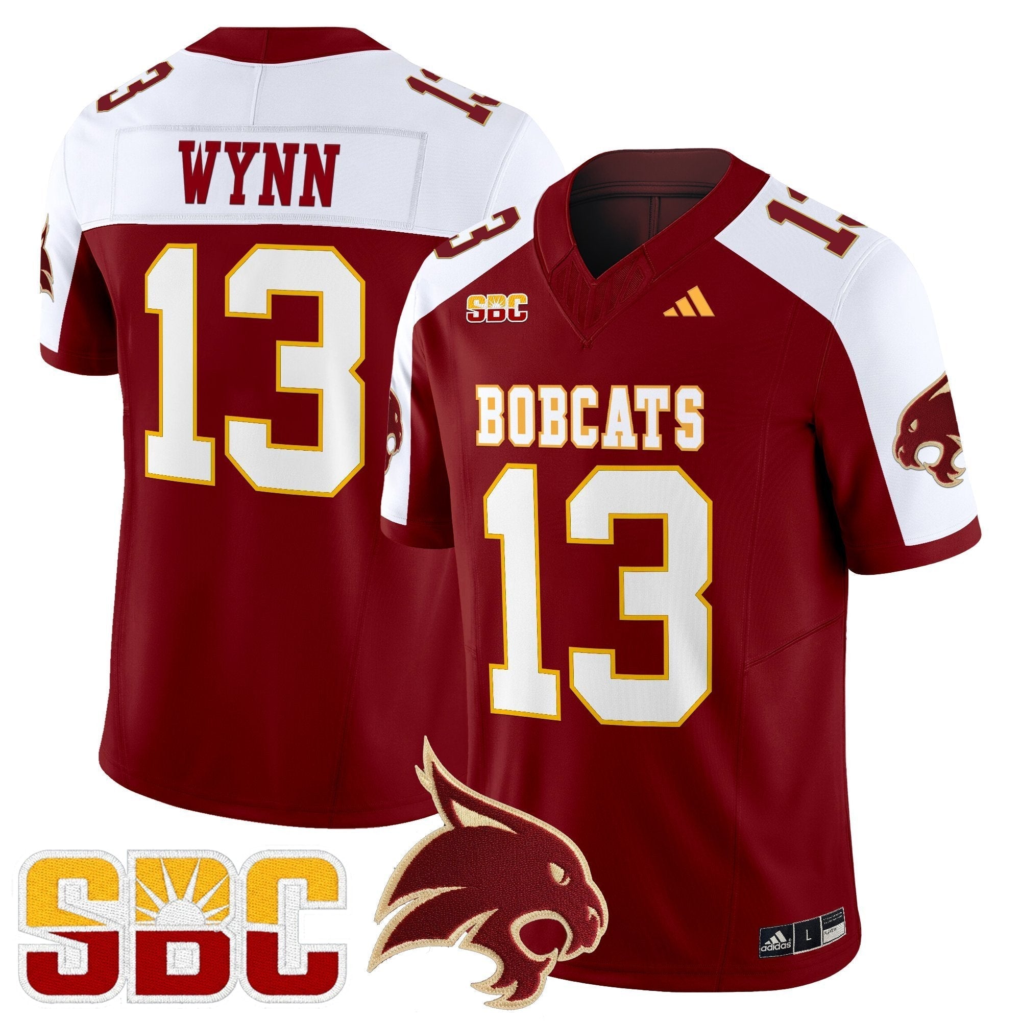 Texas State Bobcats 2025 Vapor Limited Jersey - All Stitched