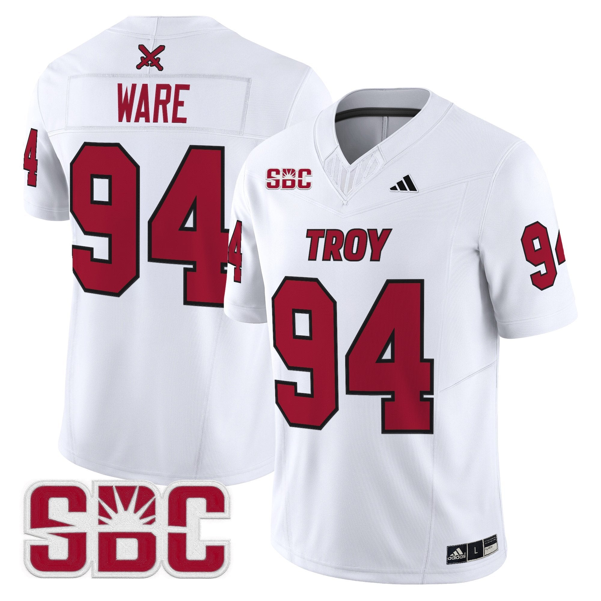 Troy Trojans 2025 Vapor Limited Jersey - All Stitched