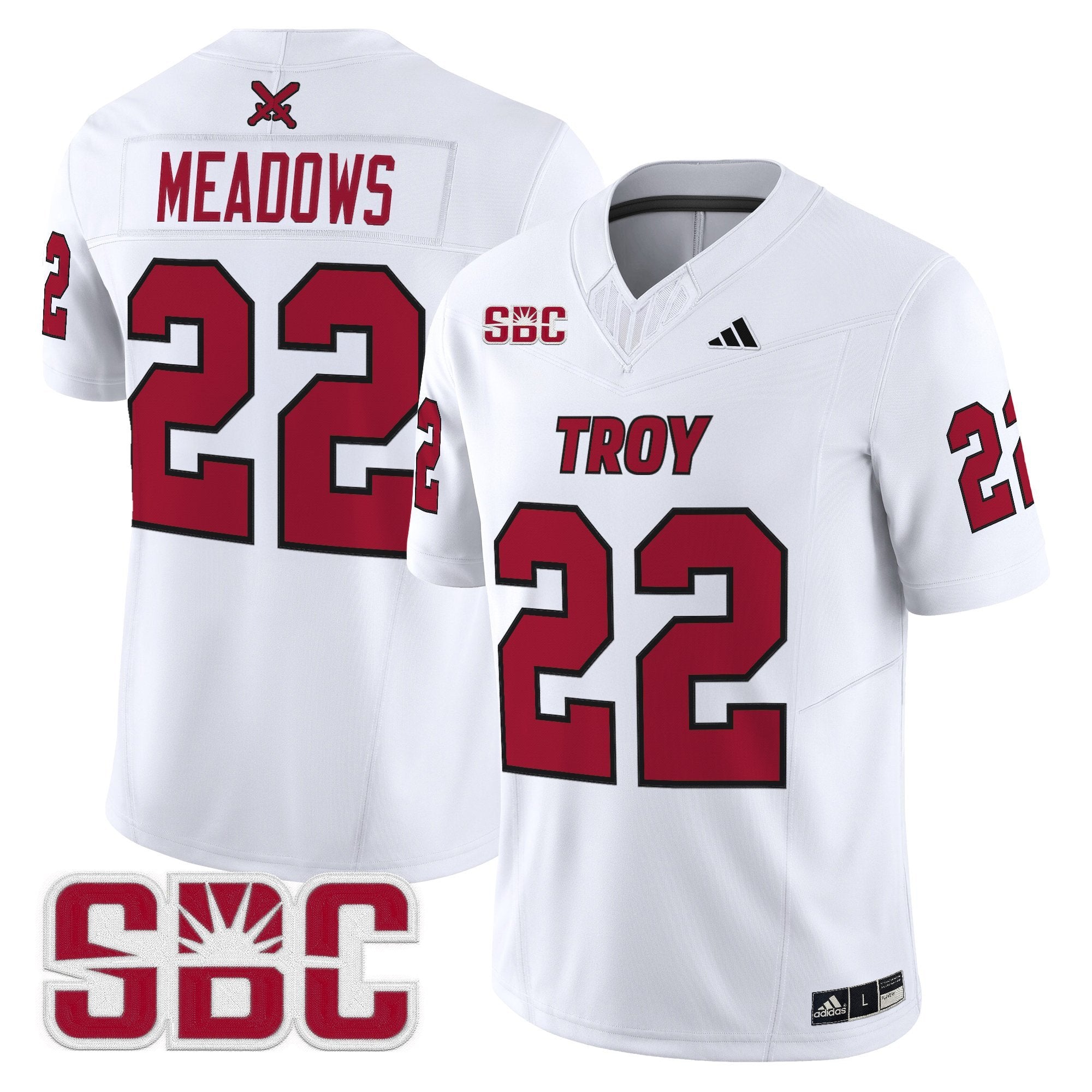 Troy Trojans 2025 Vapor Limited Jersey - All Stitched