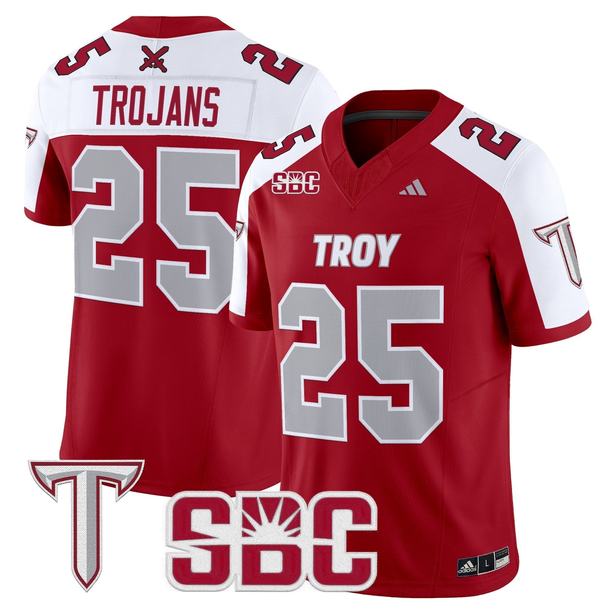 Troy Trojans 2025 Vapor Limited Jersey - All Stitched