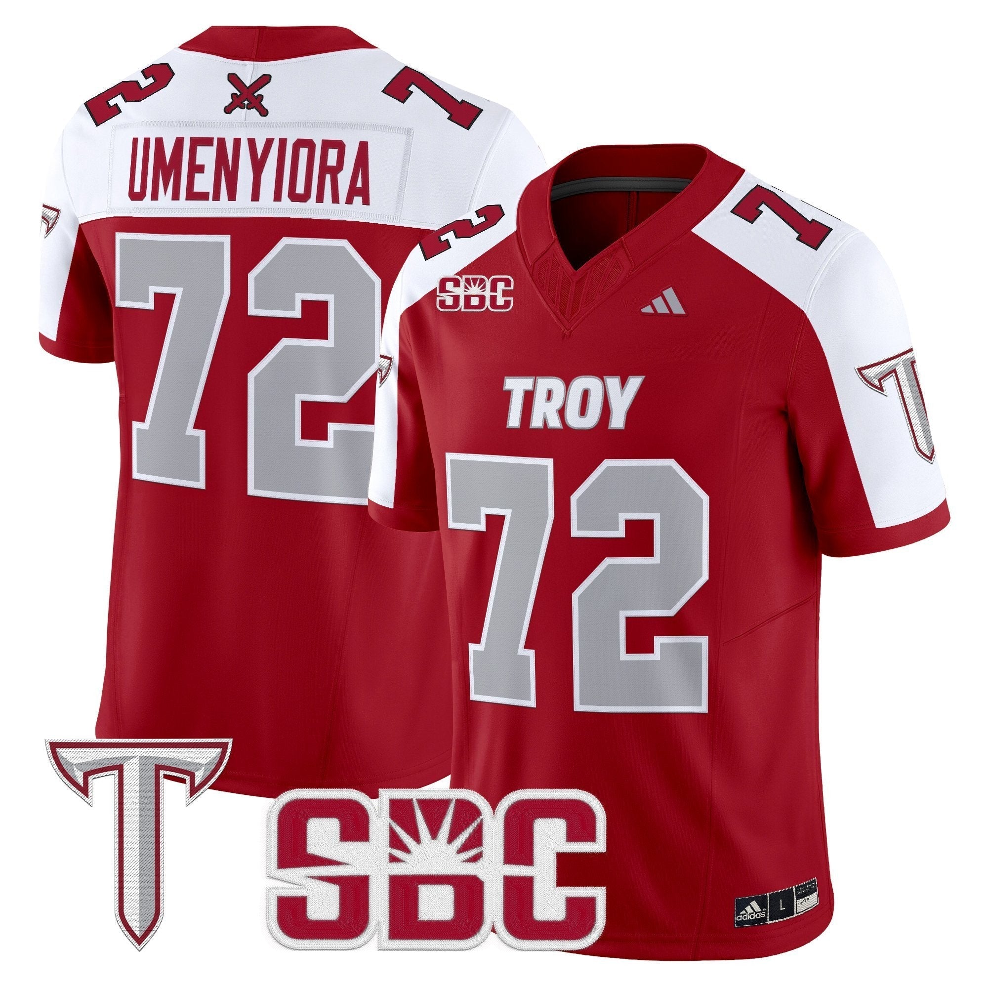 Troy Trojans 2025 Vapor Limited Jersey - All Stitched