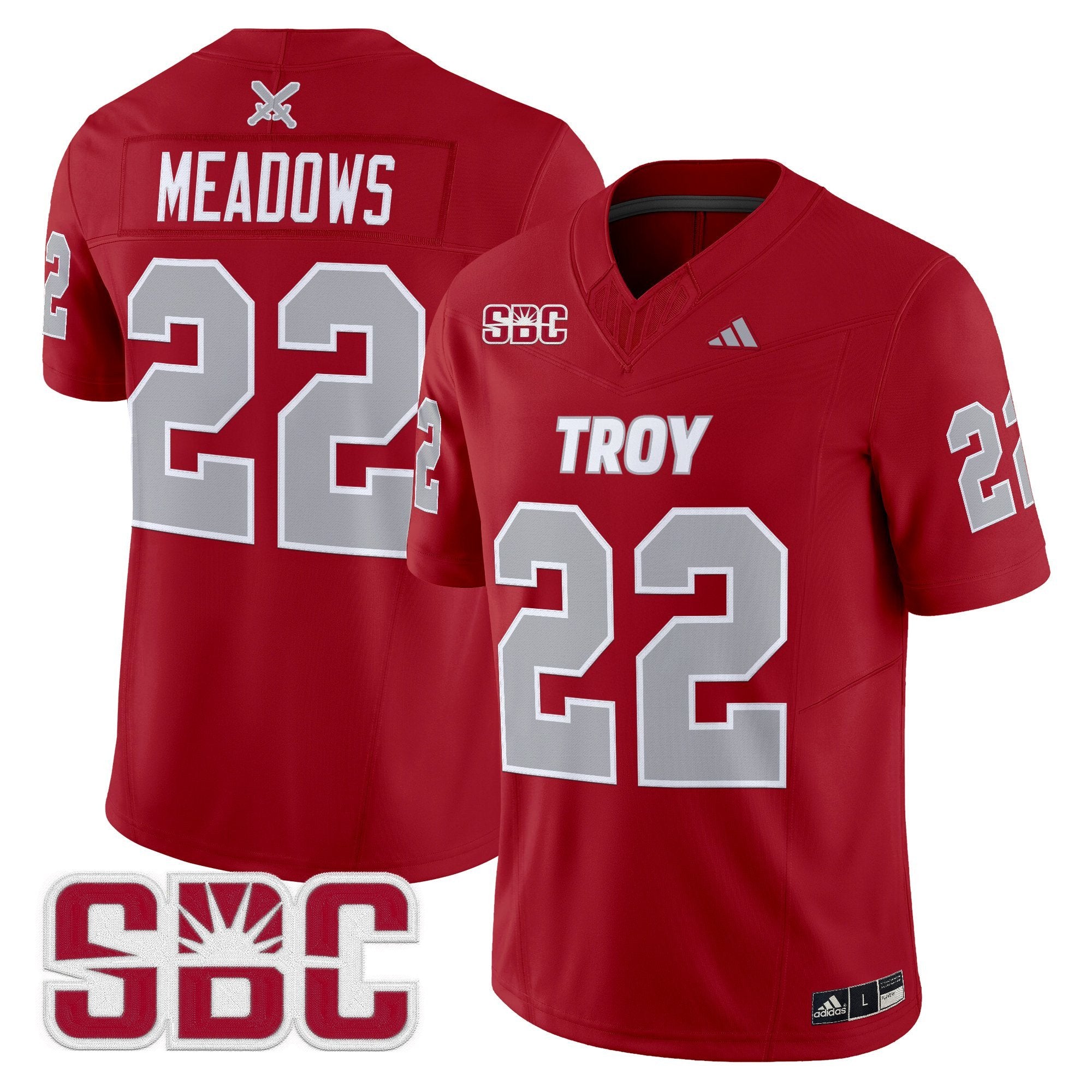 Troy Trojans 2025 Vapor Limited Jersey - All Stitched