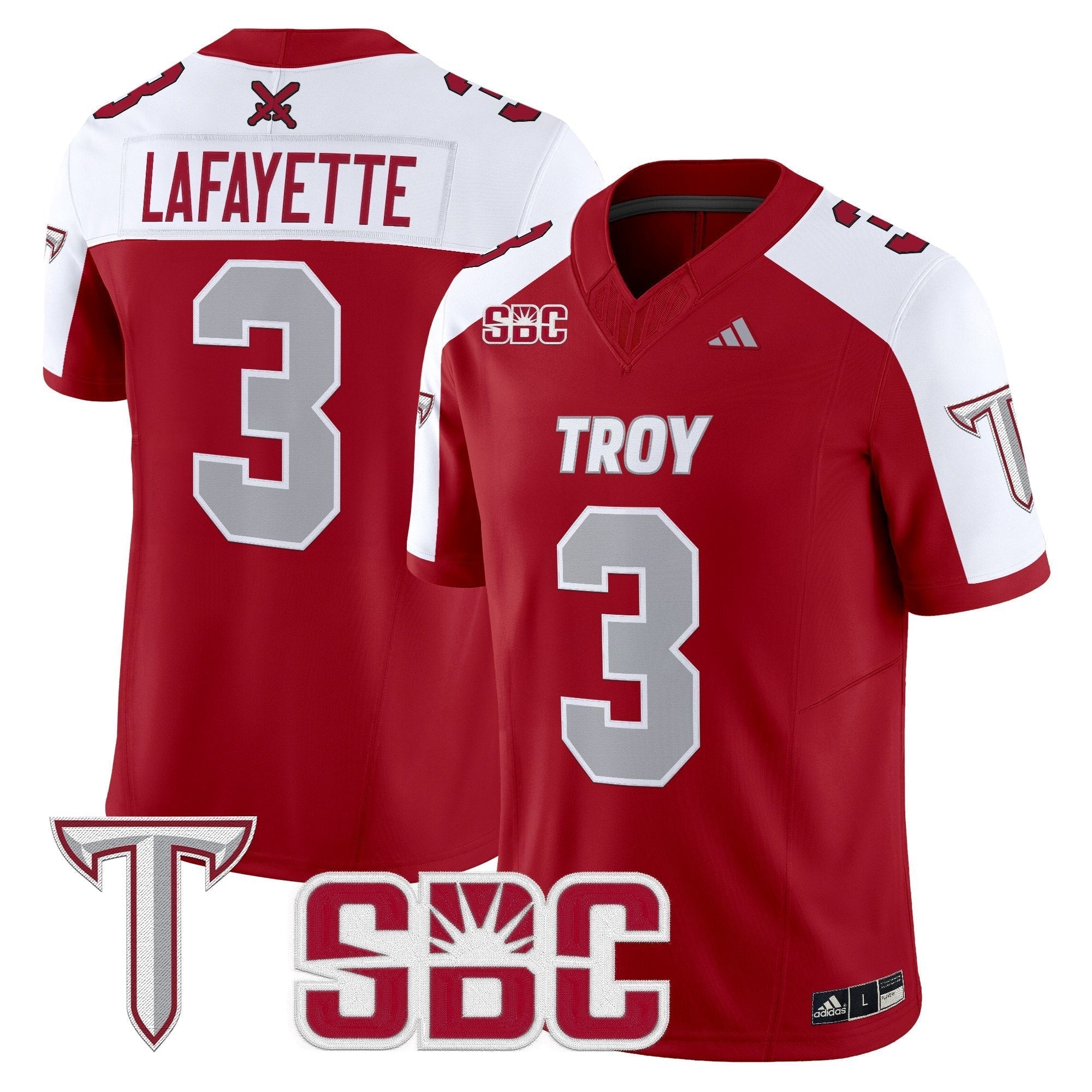 Troy Trojans 2025 Vapor Limited Jersey - All Stitched