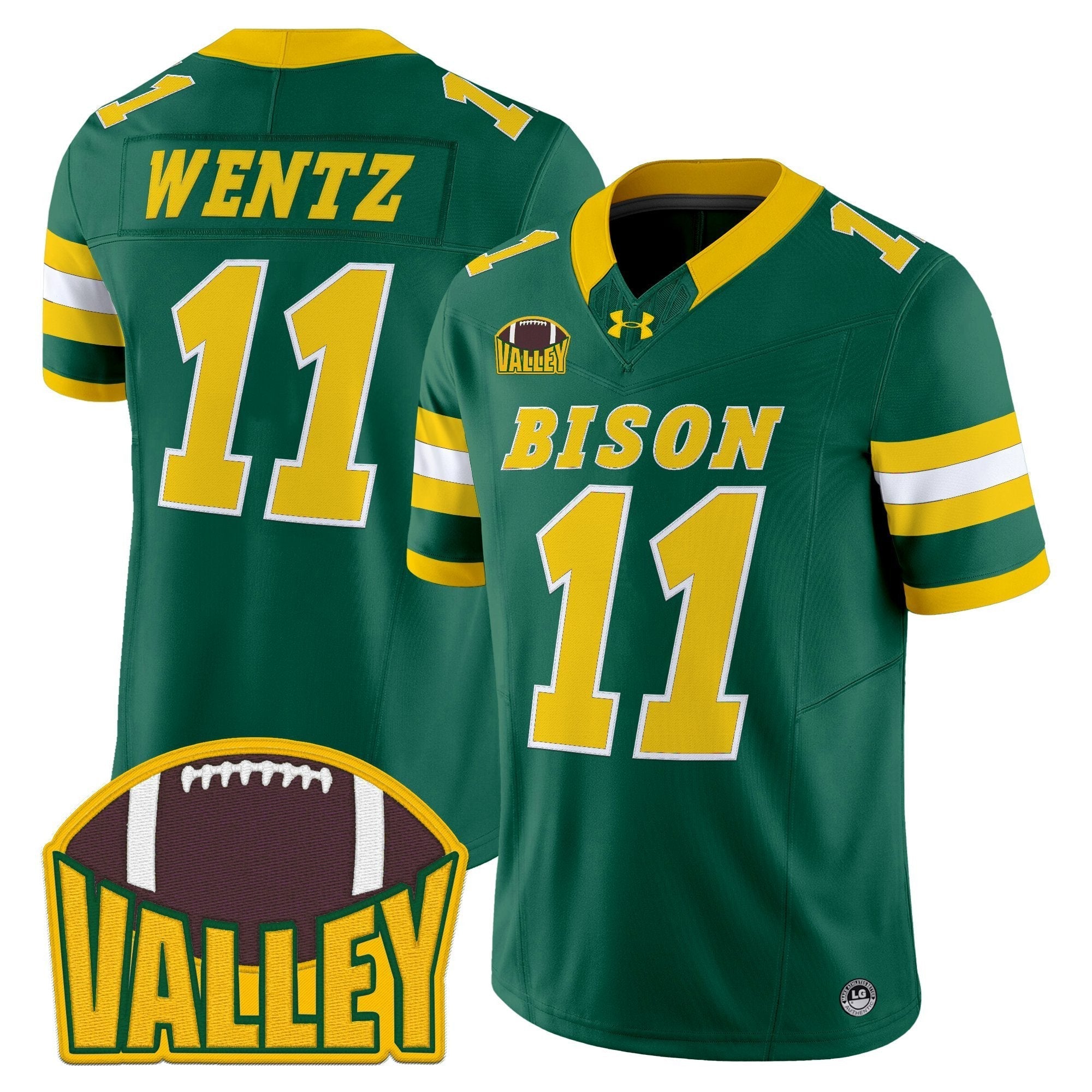 North Dakota State Bison 2025 Vapor Limited Jersey - All Stitched