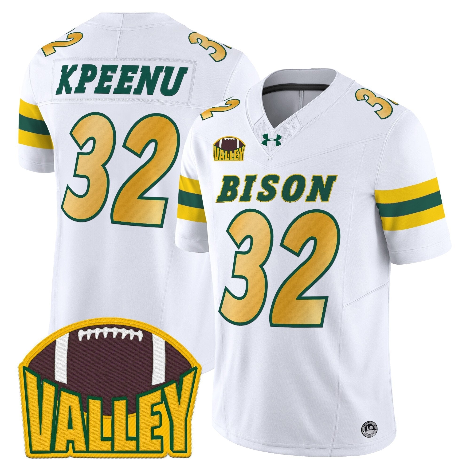 North Dakota State Bison 2025 Vapor Limited Jersey - All Stitched