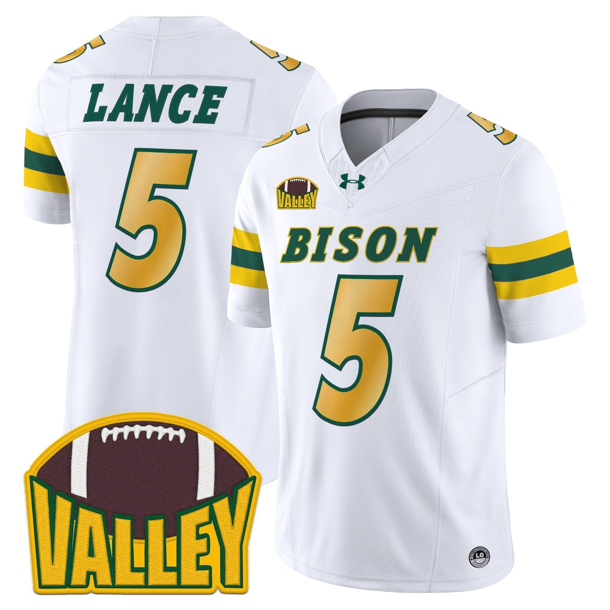 North Dakota State Bison 2025 Vapor Limited Jersey - All Stitched