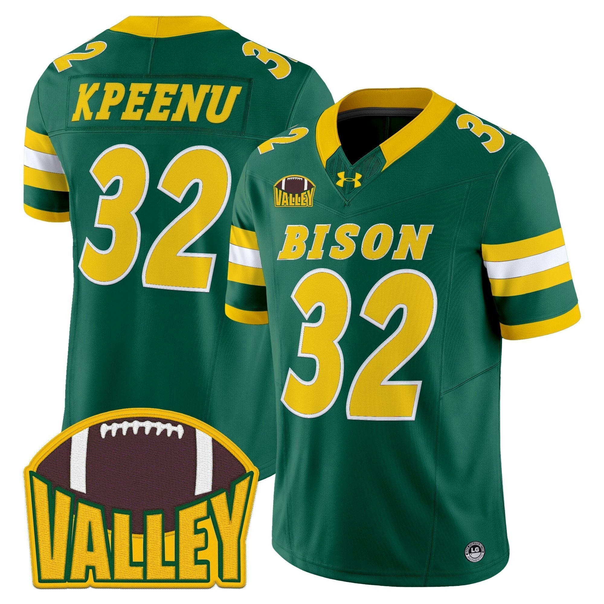 North Dakota State Bison 2025 Vapor Limited Jersey - All Stitched