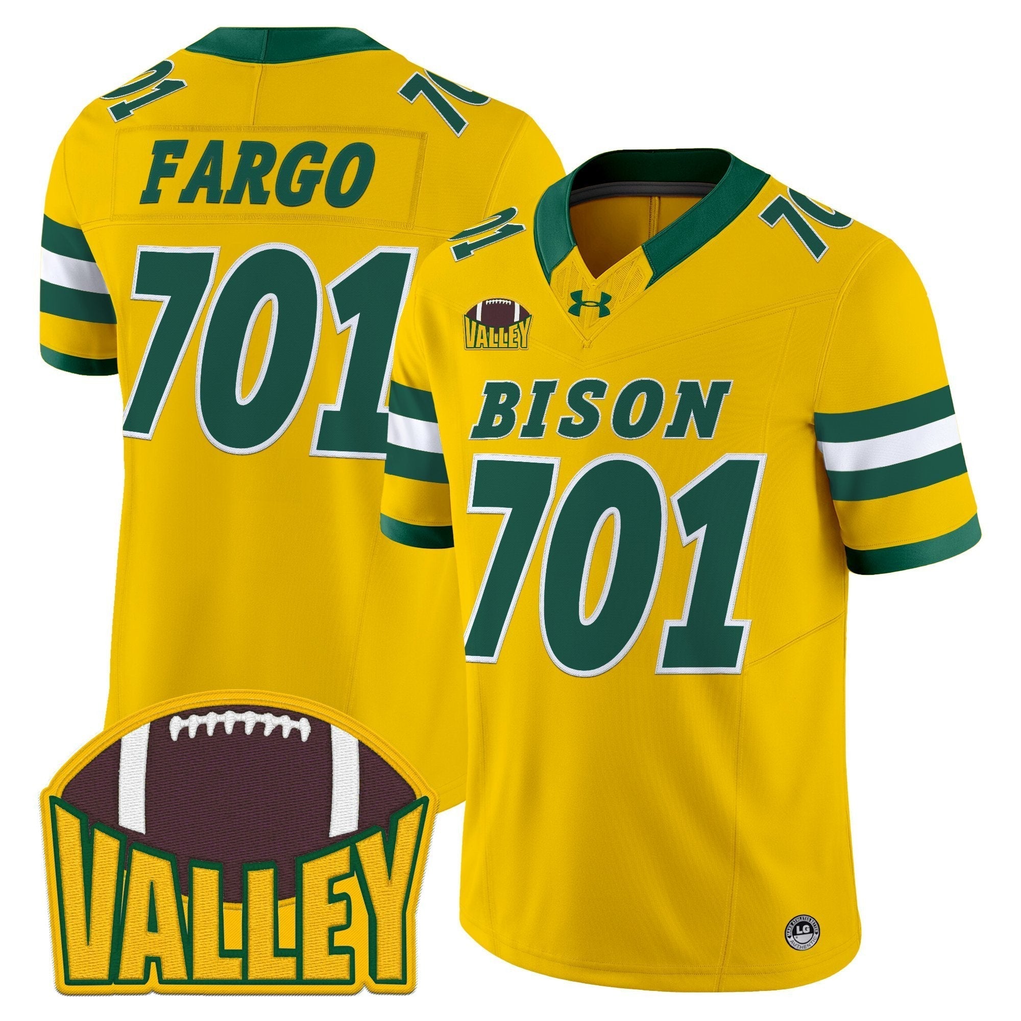 North Dakota State Bison 2025 Vapor Limited Jersey - All Stitched