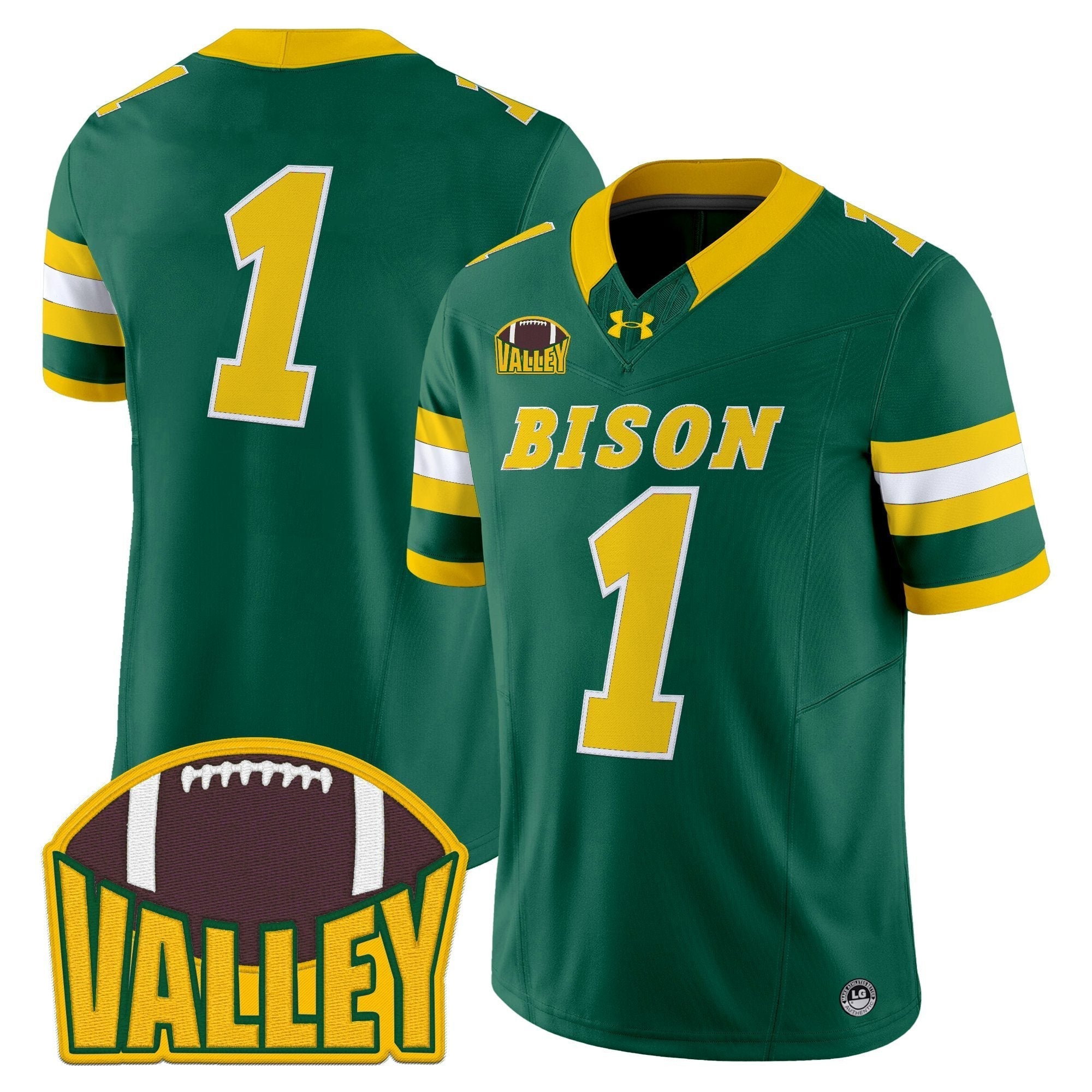 North Dakota State Bison 2025 Vapor Limited Jersey - All Stitched