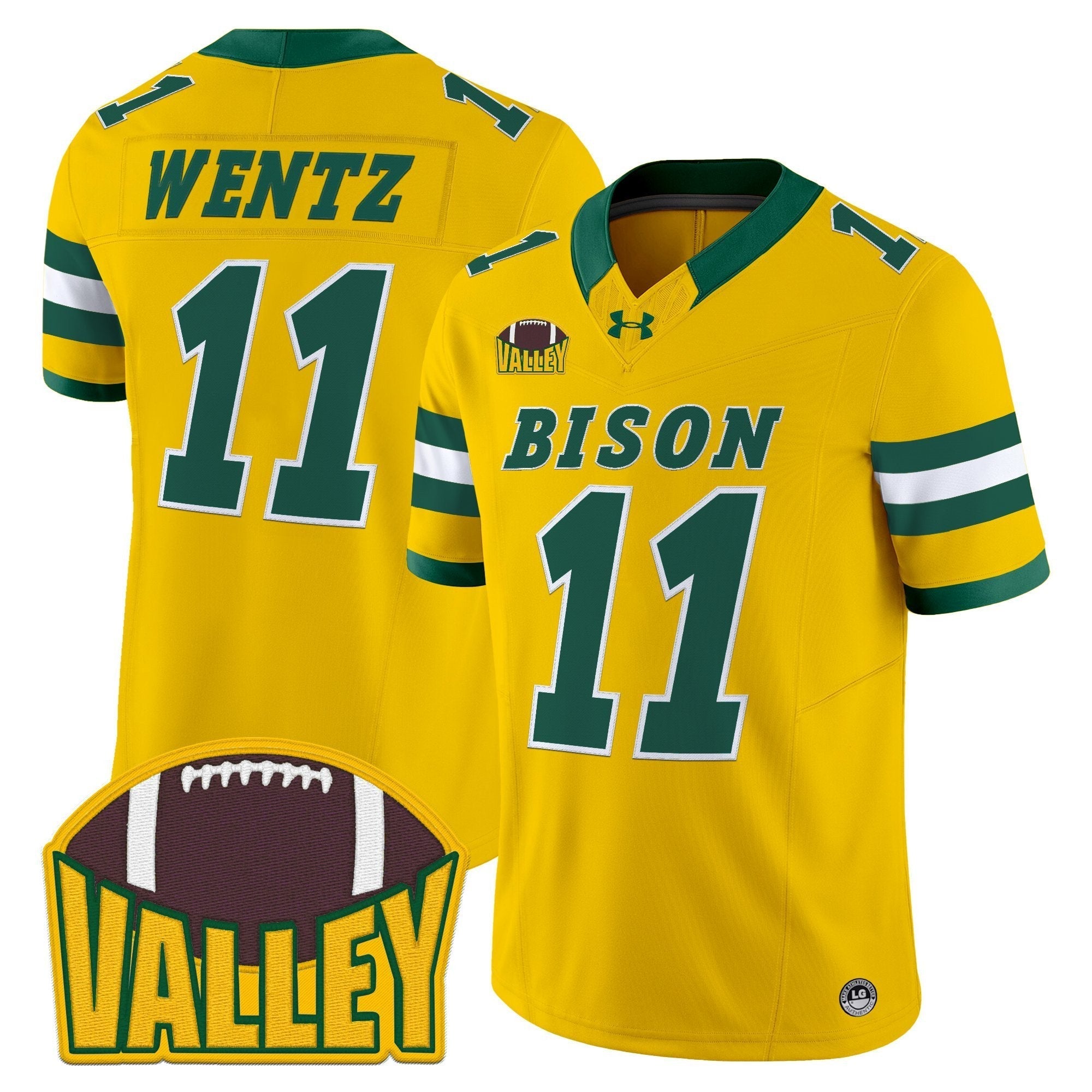 North Dakota State Bison 2025 Vapor Limited Jersey - All Stitched