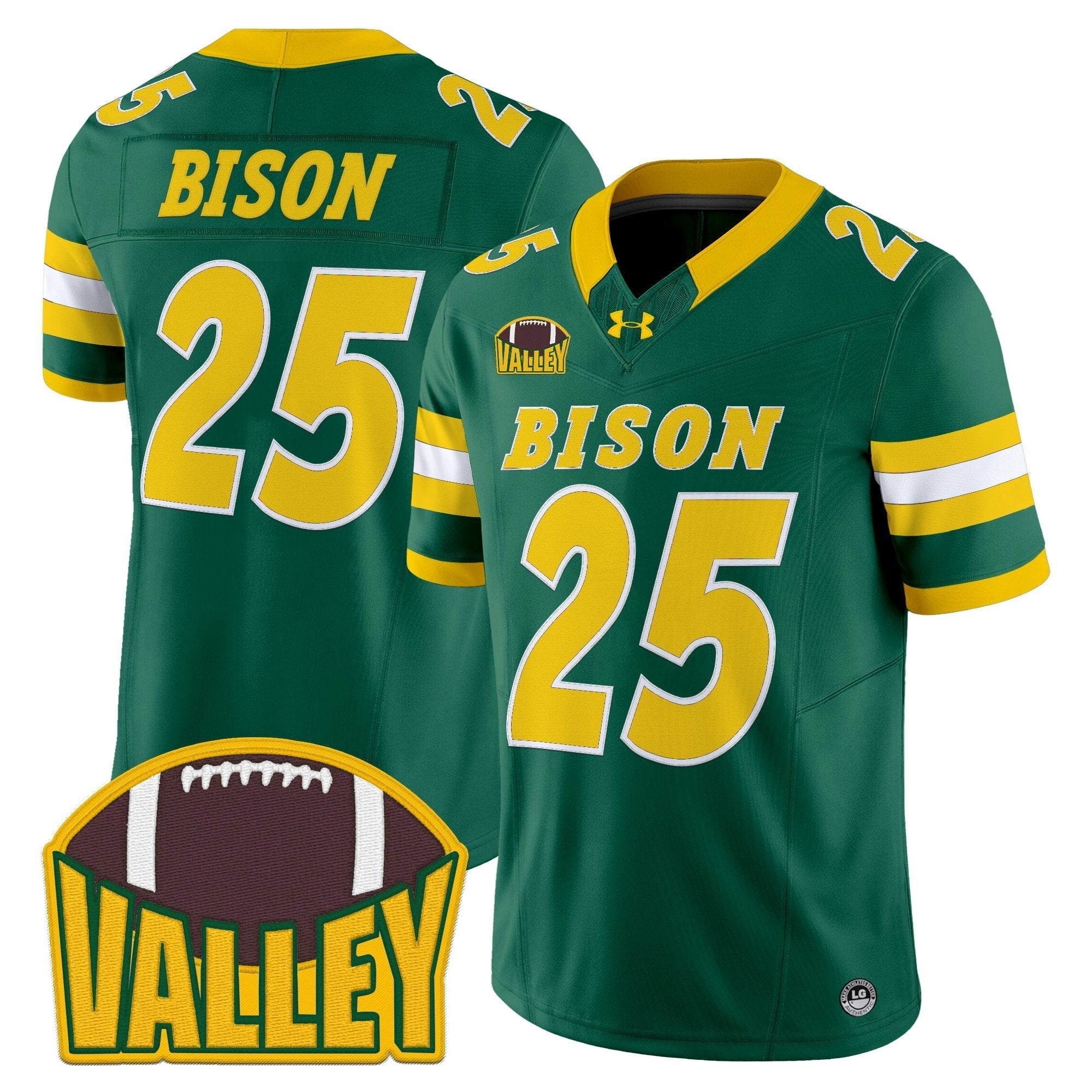 North Dakota State Bison 2025 Vapor Limited Jersey - All Stitched