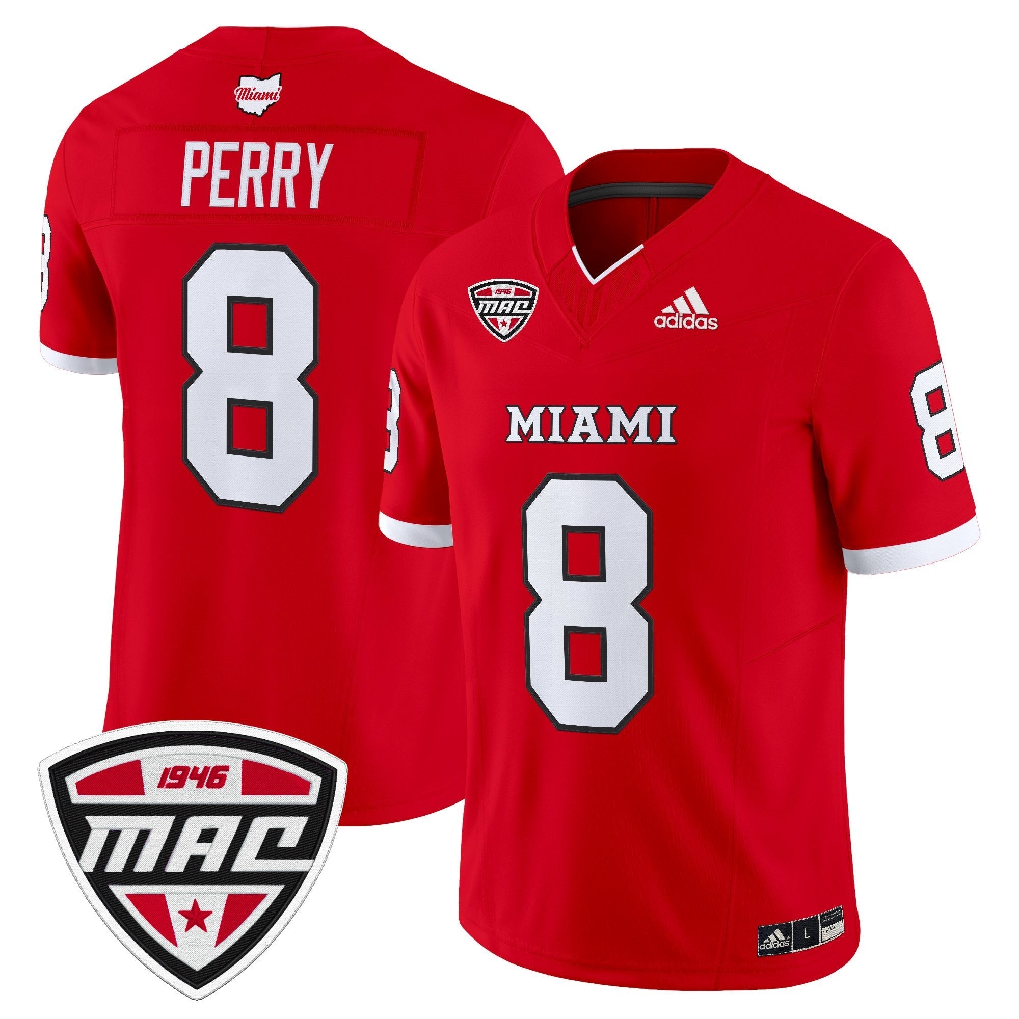 Miami (OH) RedHawks 2025 Vapor Limited Jersey - All Stitched