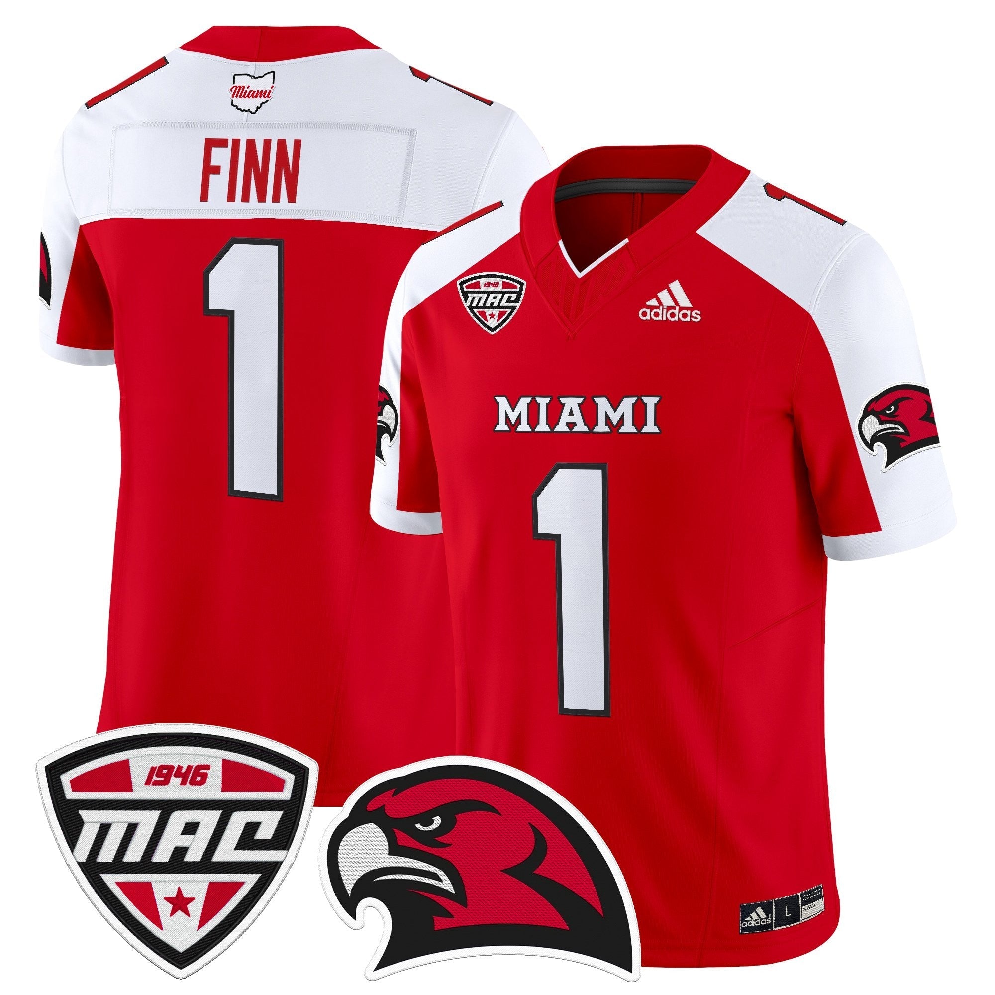 Miami (OH) RedHawks 2025 Vapor Limited Jersey - All Stitched