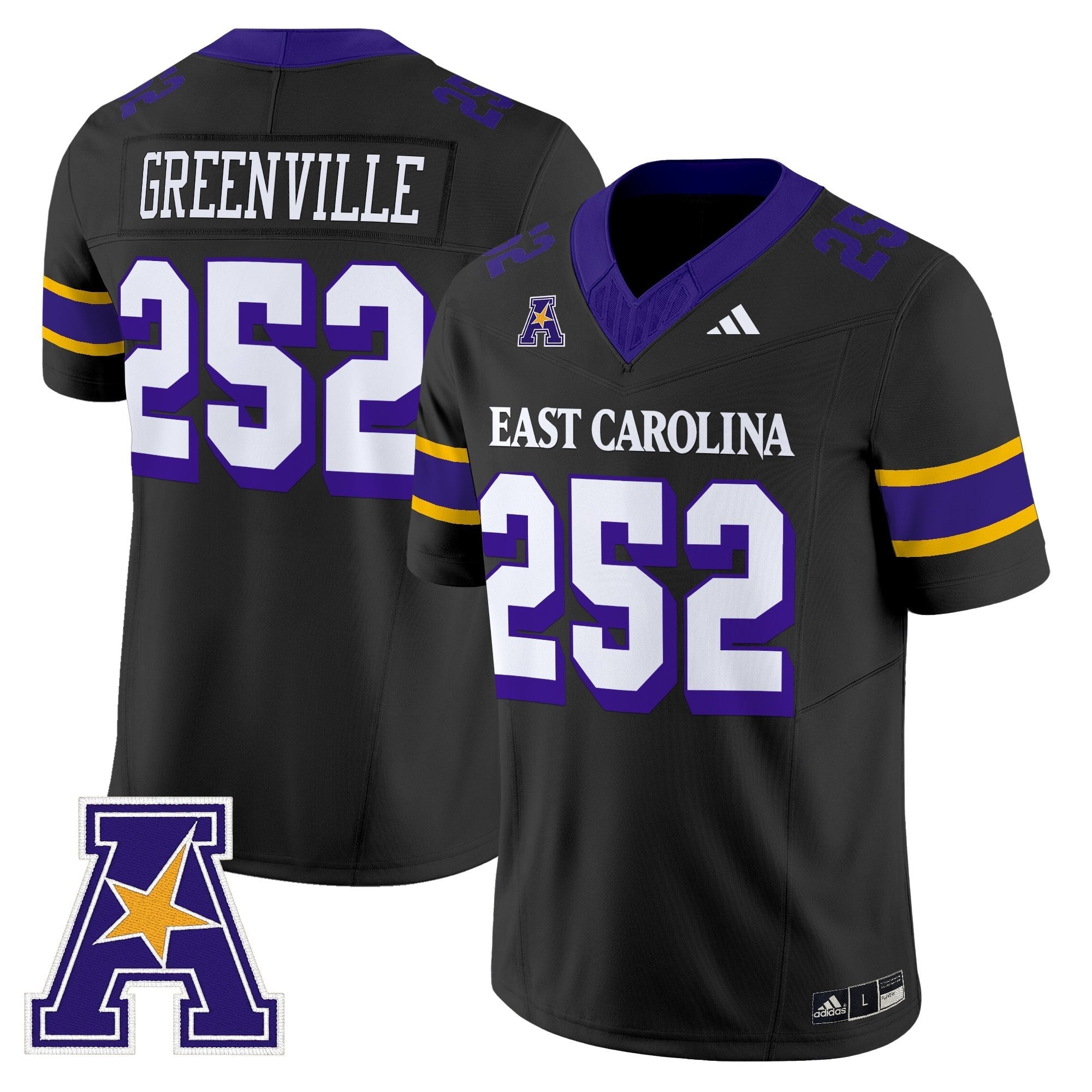 East Carolina Pirates 2025 Vapor Limited Jersey - All Stitched